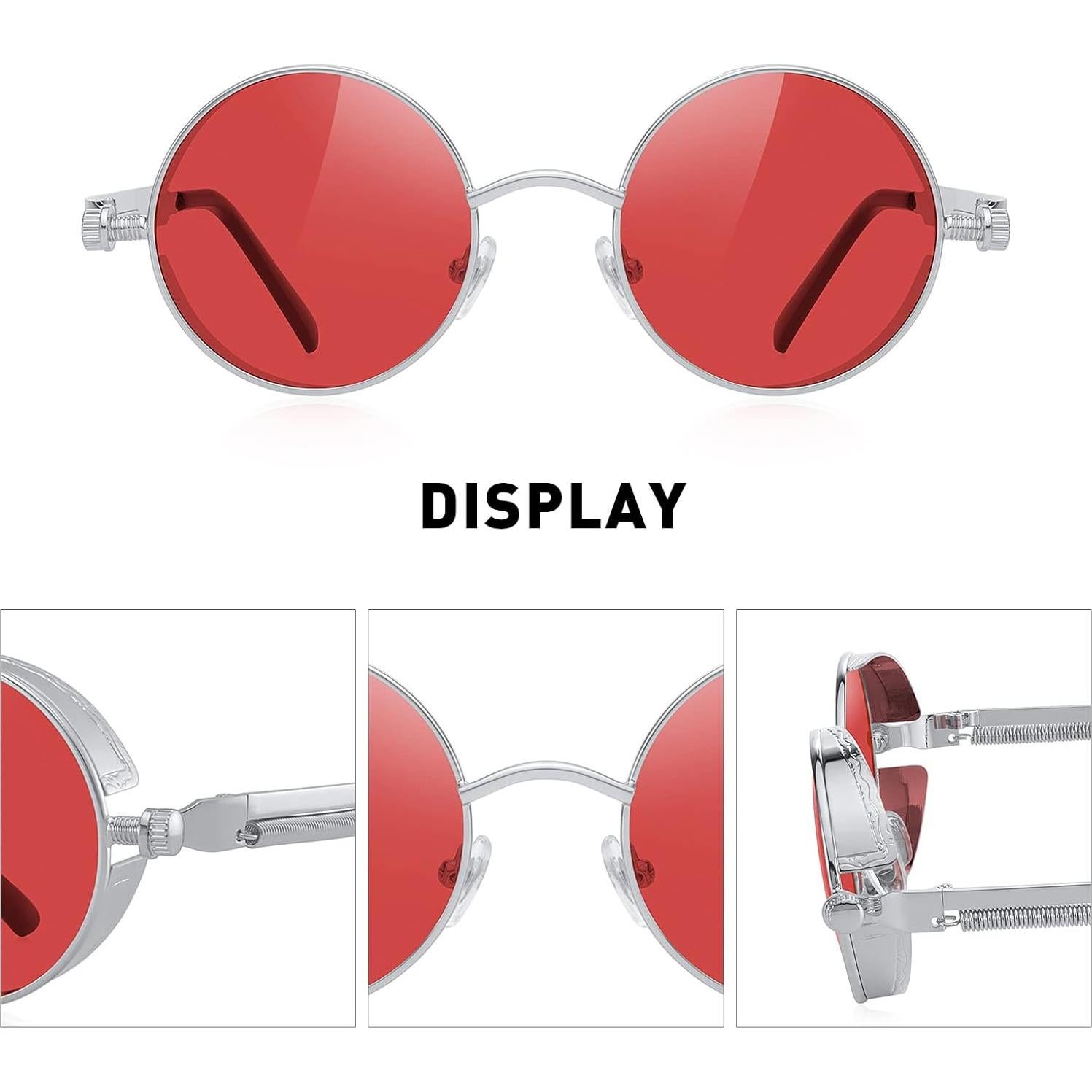 Gafas de sol góticas steampunk MERRY'S S567 para unisex