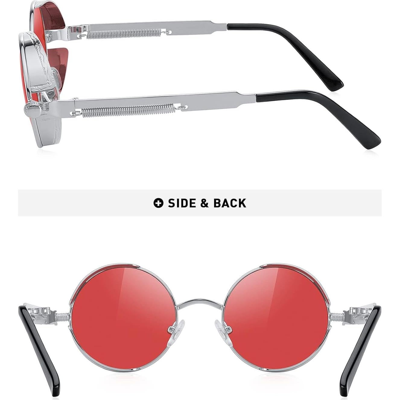 Gafas de sol góticas steampunk MERRY'S S567 para unisex