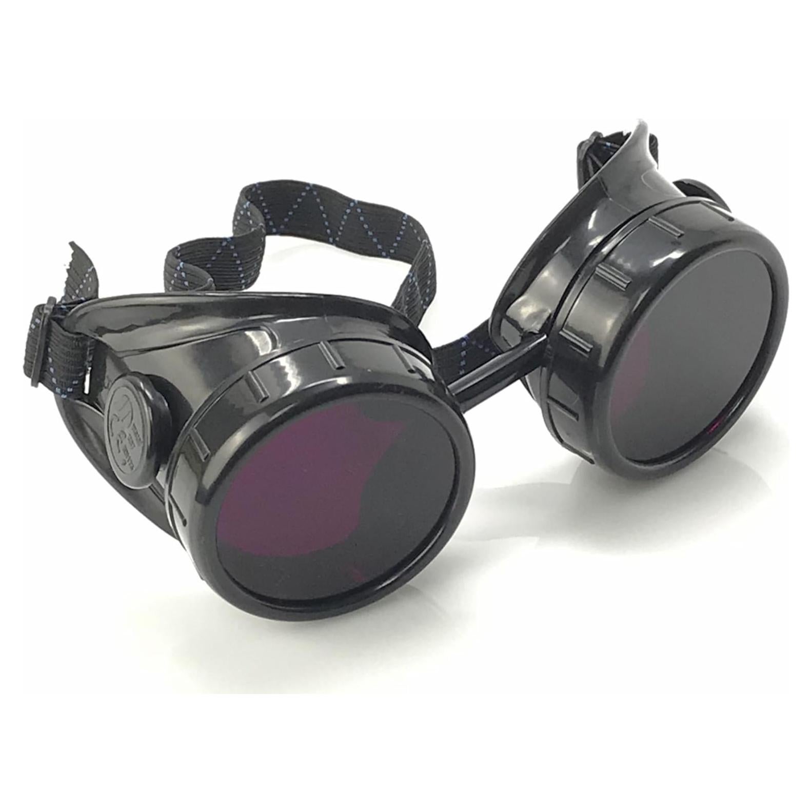 Gafas Steampunk Moradas de Protección Ocular para Disfraces