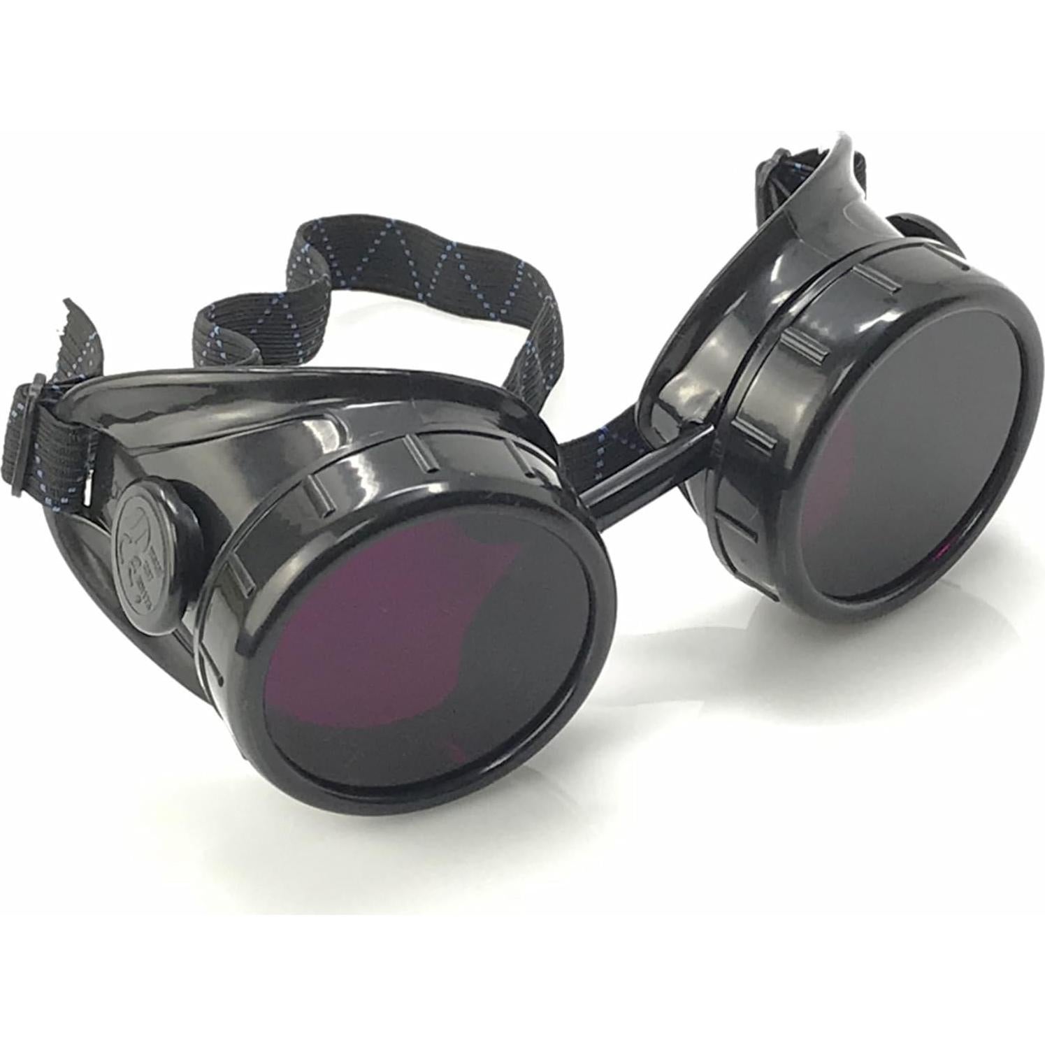 Gafas Steampunk Moradas de Protección Ocular para Disfraces