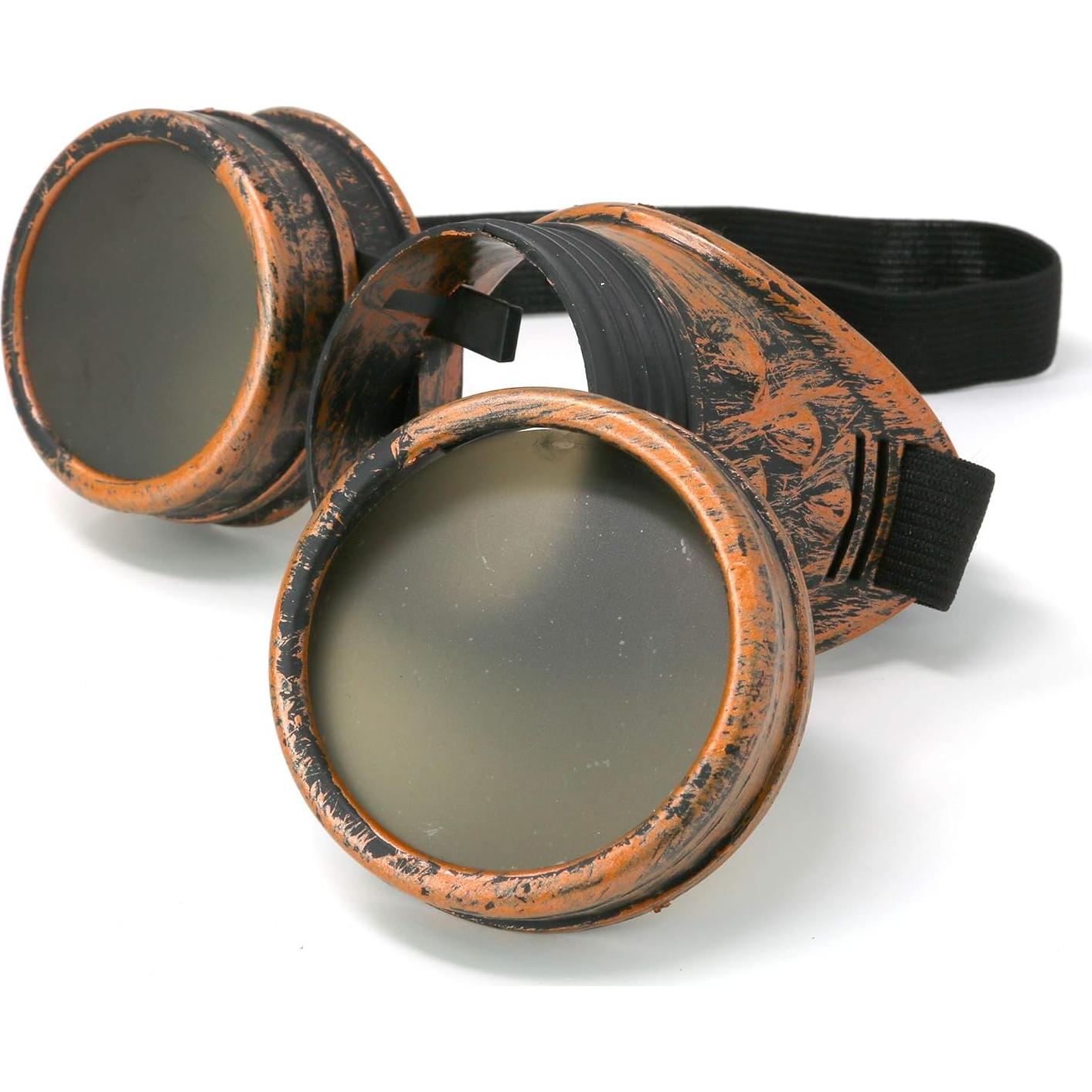 Gafas Steampunk Skeleteen para Disfraz - Cyberpunk - 12.7 cm