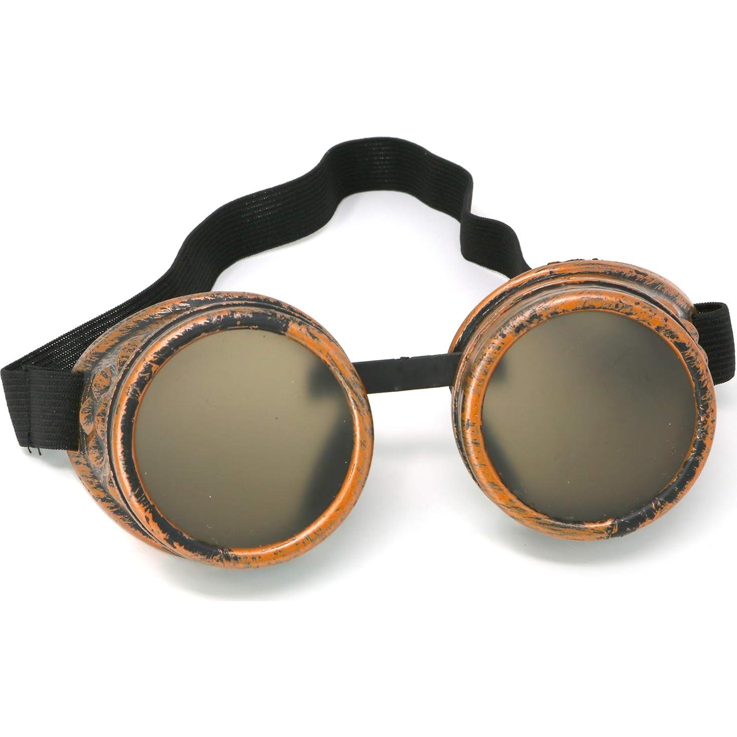 Gafas Steampunk Skeleteen para Disfraz - Cyberpunk - 12.7 cm