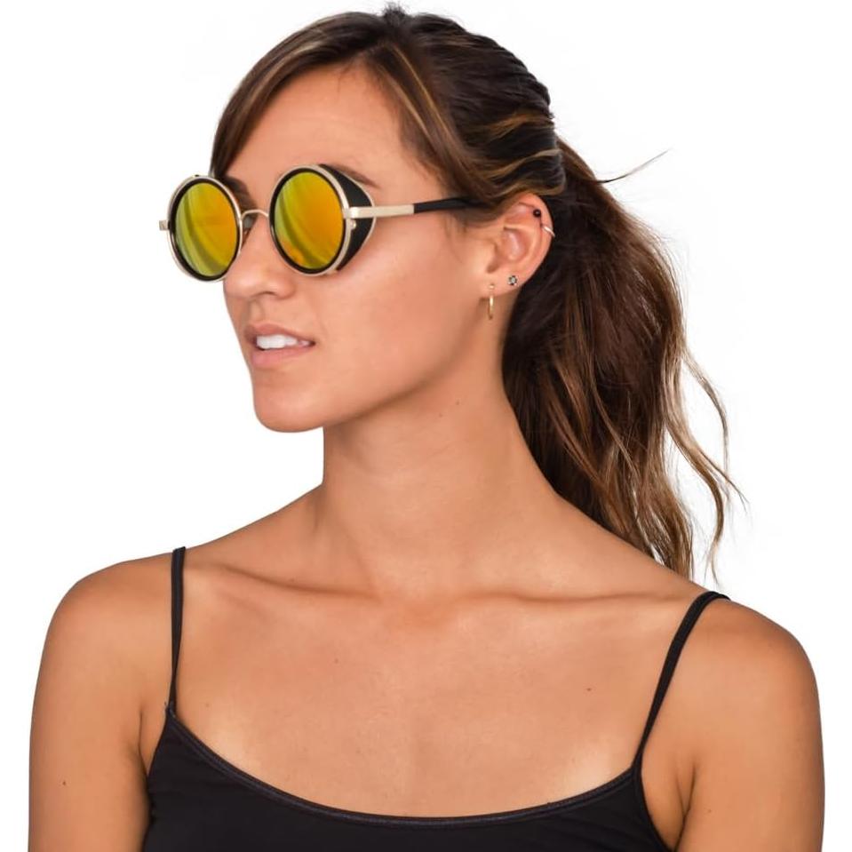 Disfraz Agente Unisex Adulto Steampunk Alucard con Gafas