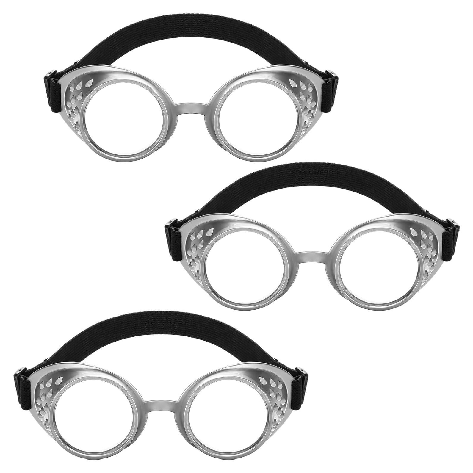 Gafas Steampunk Retro JenPen para Disfraz de Halloween - 3 Piezas