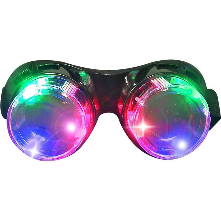 Gafas LED Steampunk Luwint Multicolor para Fiestas y Disfraces