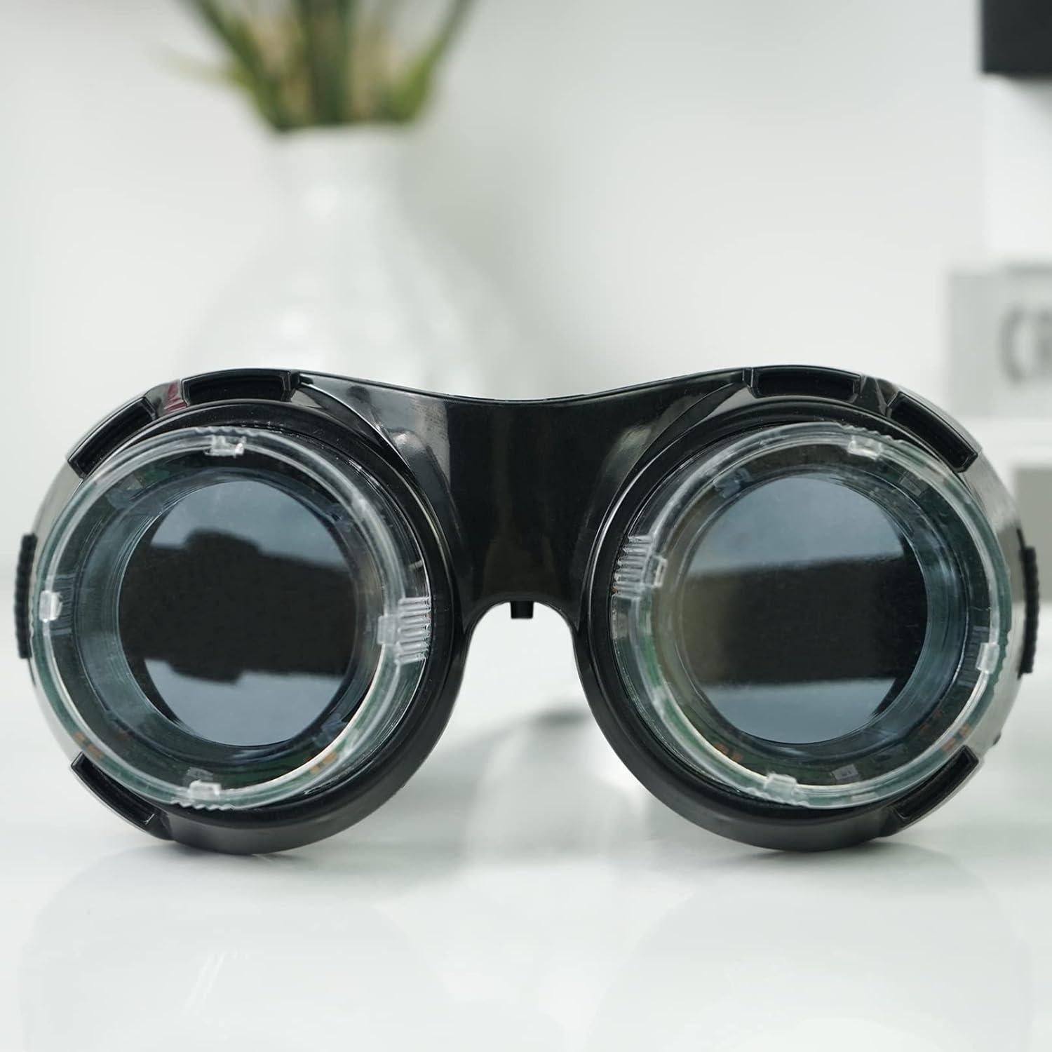 Gafas LED Steampunk Luwint Multicolor para Fiestas y Disfraces