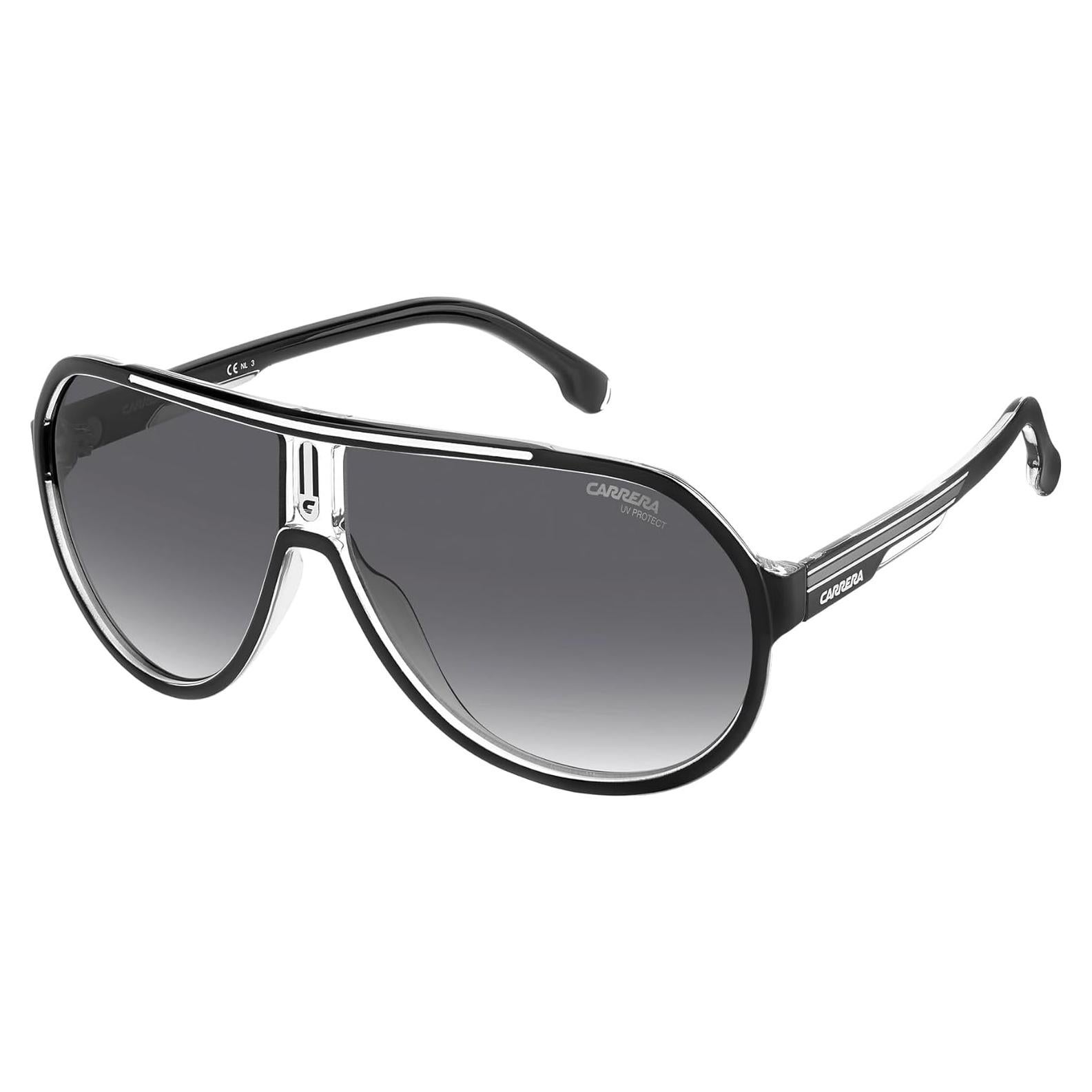 Gafas de sol Carrera 1057/s para hombres 64mm Negro Blanco