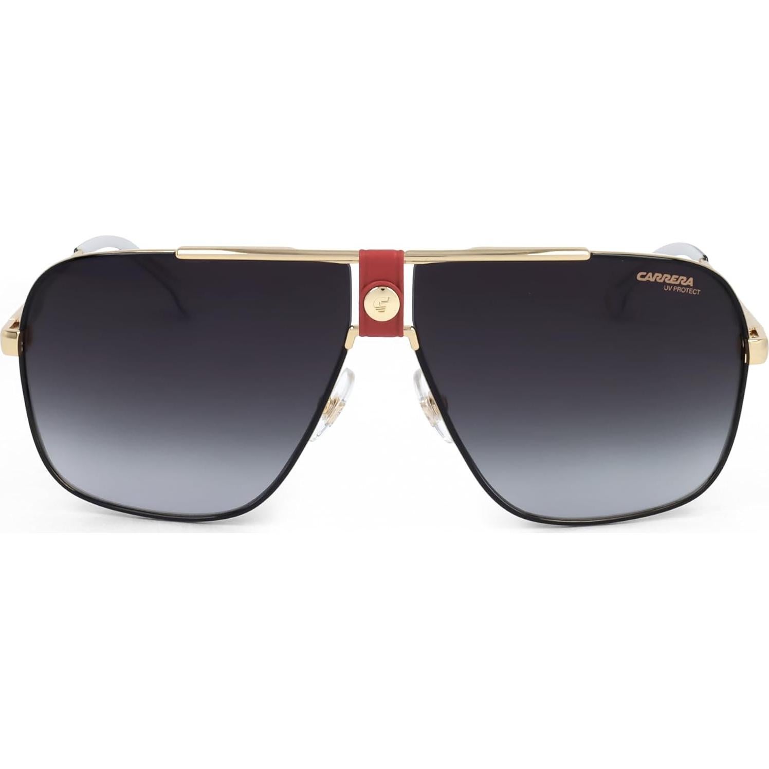 Gafas de sol rectangulares Carrera 1018/s Oro Rojo 63mm