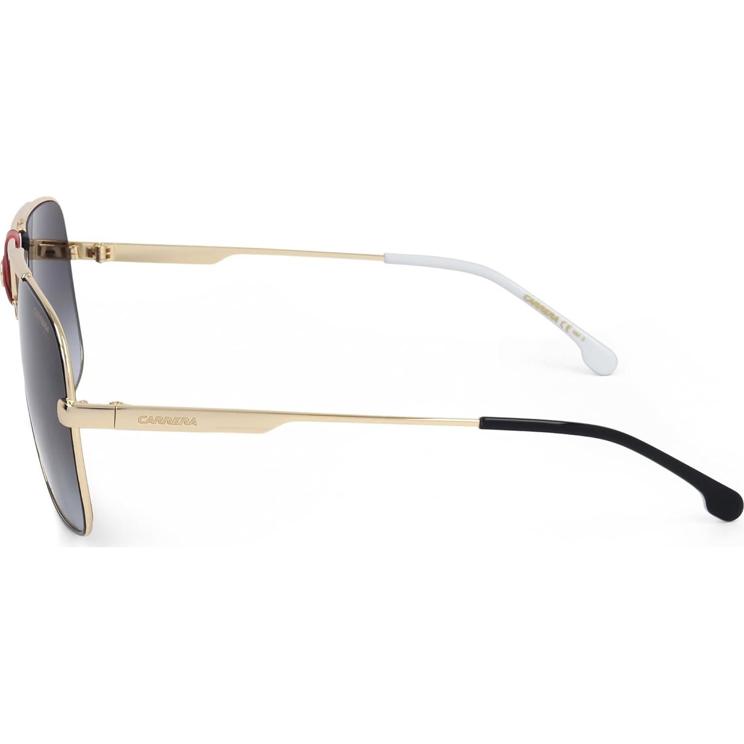 Gafas de sol rectangulares Carrera 1018/s Oro Rojo 63mm