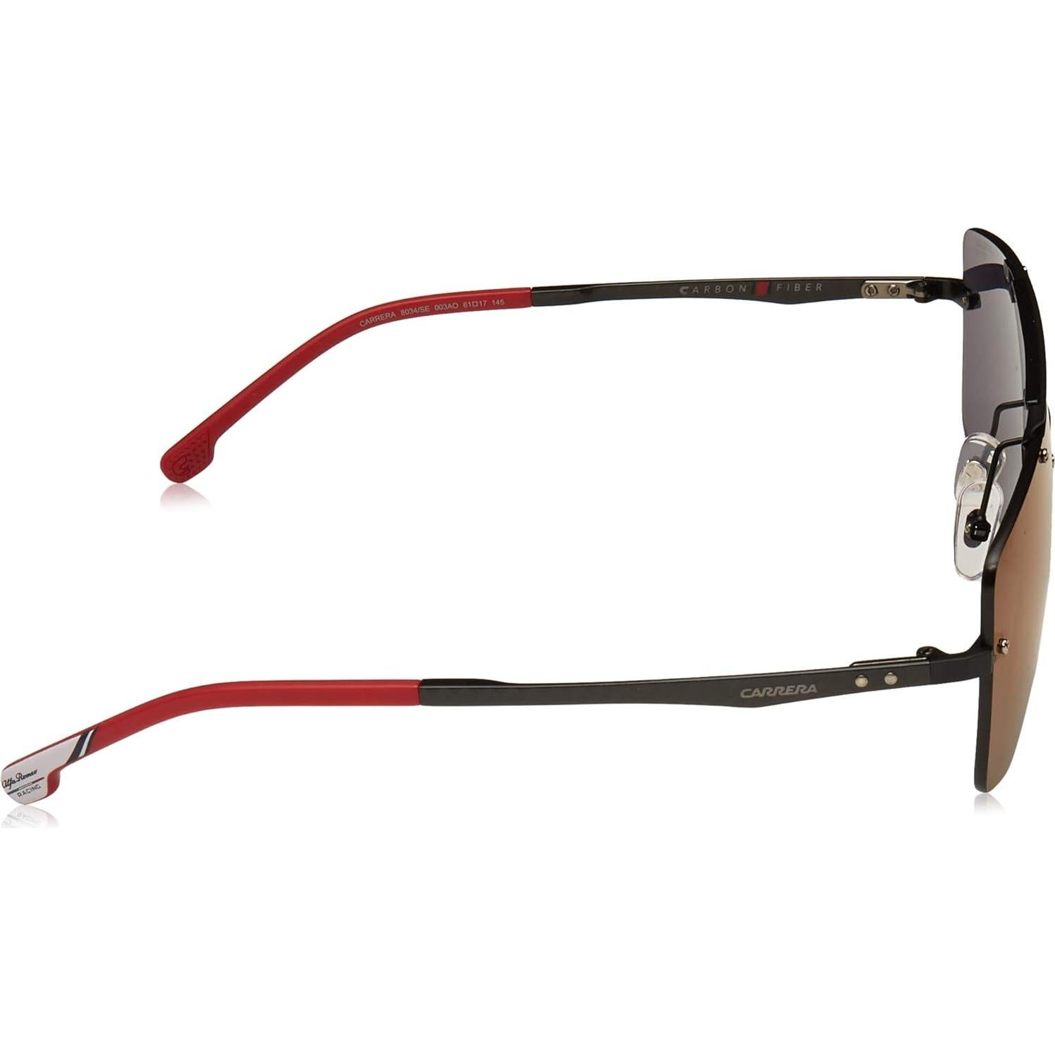 Gafas de Sol Carrera 8034/SE Hombre Negro Mate 61mm