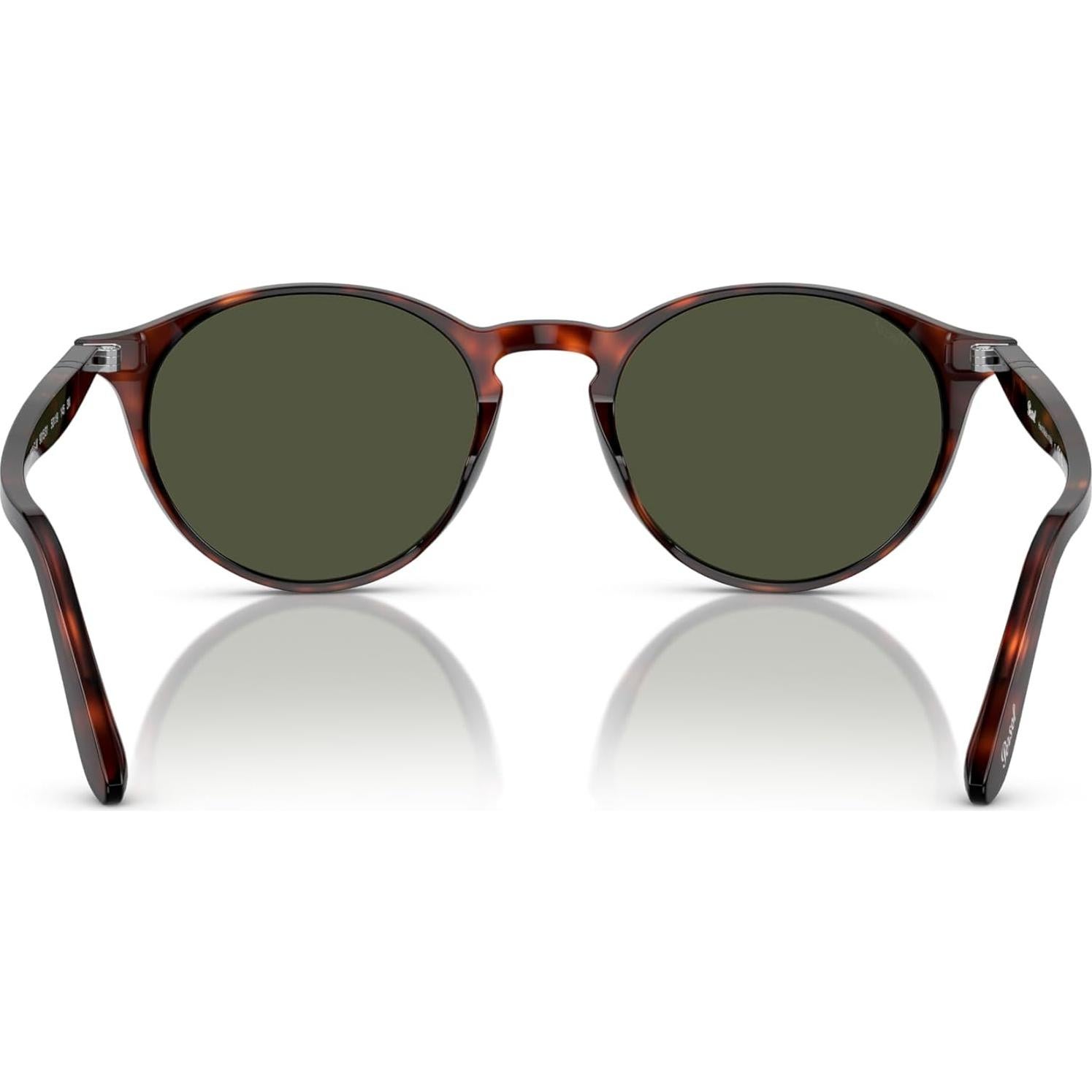 Gafas de Sol Redondas Persol PO3092SM Havana Verde 50mm