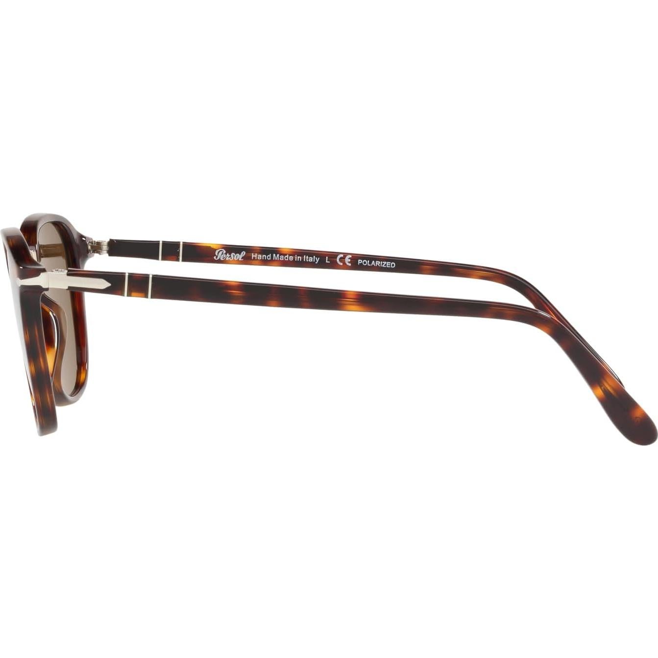 Gafas de Sol Redondas Persol PO3186S Havana 53mm Polarizadas