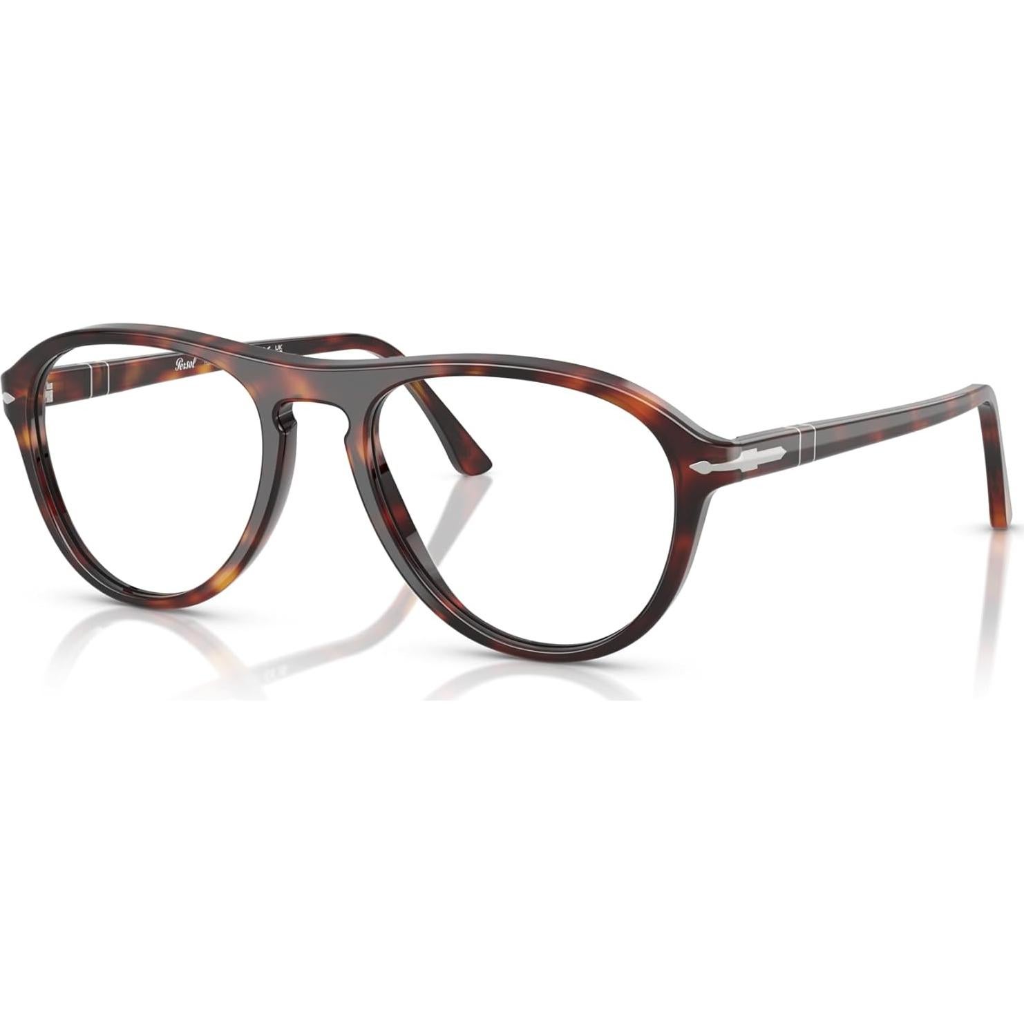 Montura de Gafas de Prescripción Persol PO3371V Lynn Aviador Marrón
