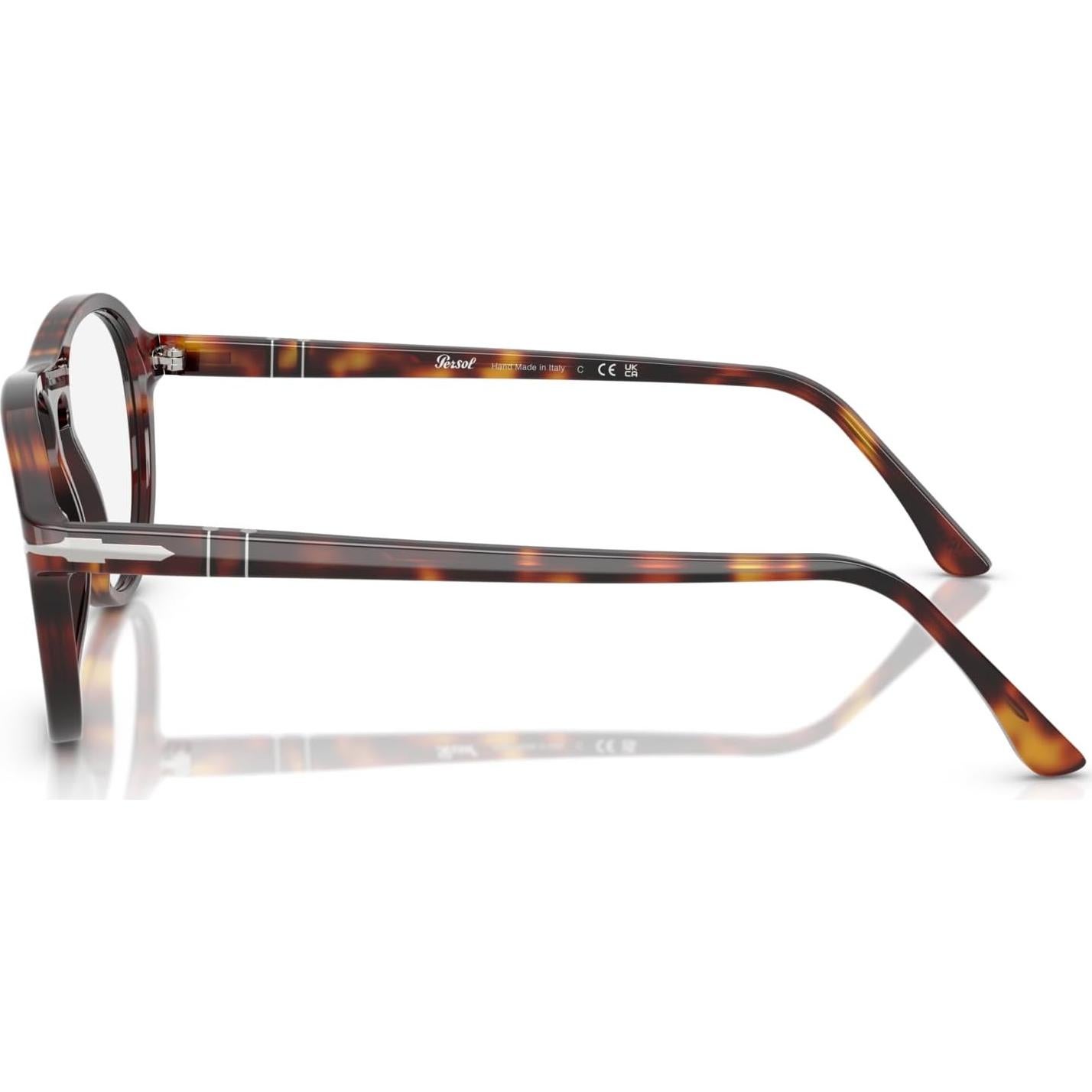 Montura de Gafas de Prescripción Persol PO3371V Lynn Aviador Marrón