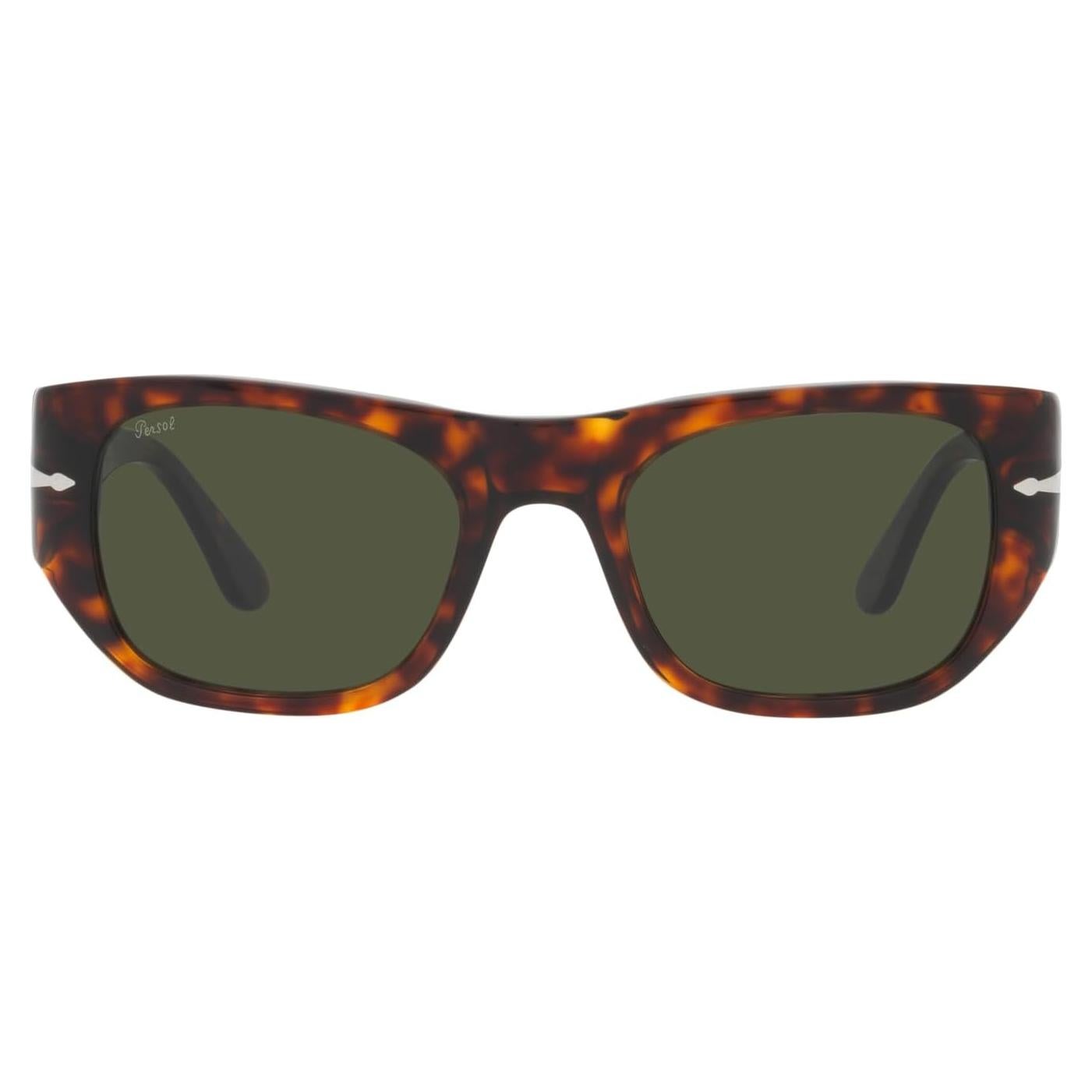 Gafas de Sol Rectangulares Persol PO3308S Havana Verde