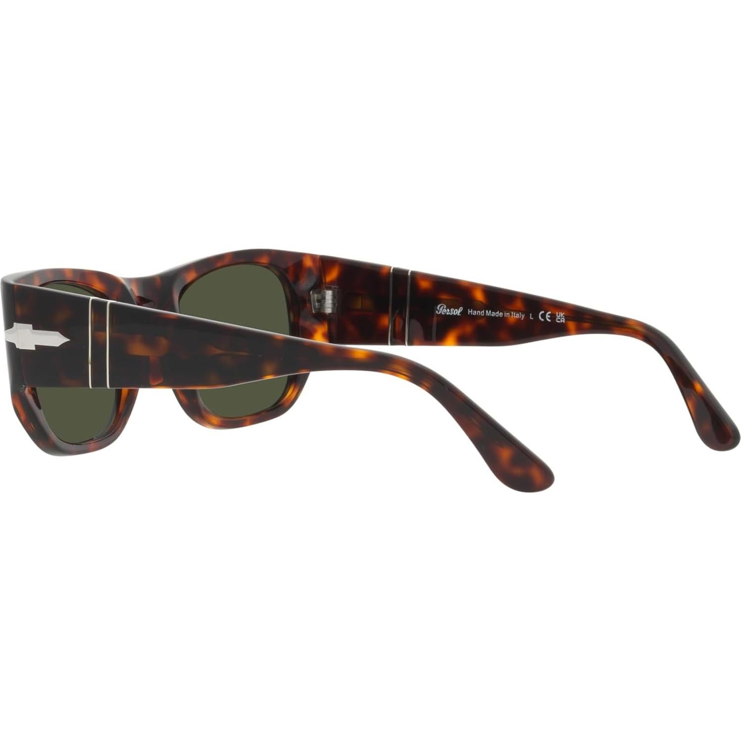 Gafas de Sol Rectangulares Persol PO3308S Havana Verde