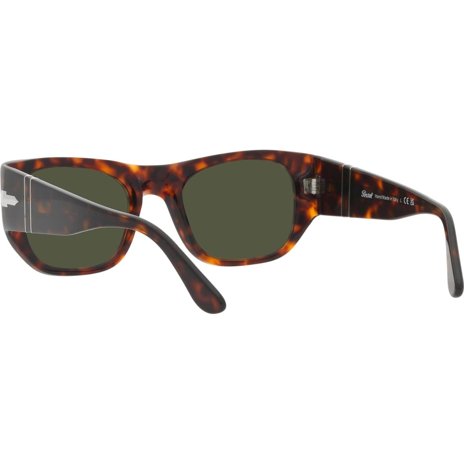 Gafas de Sol Rectangulares Persol PO3308S Havana Verde