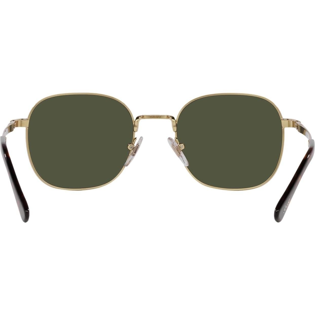 Gafas de sol Persol PO1009S cuadradas doradas con lentes verdes