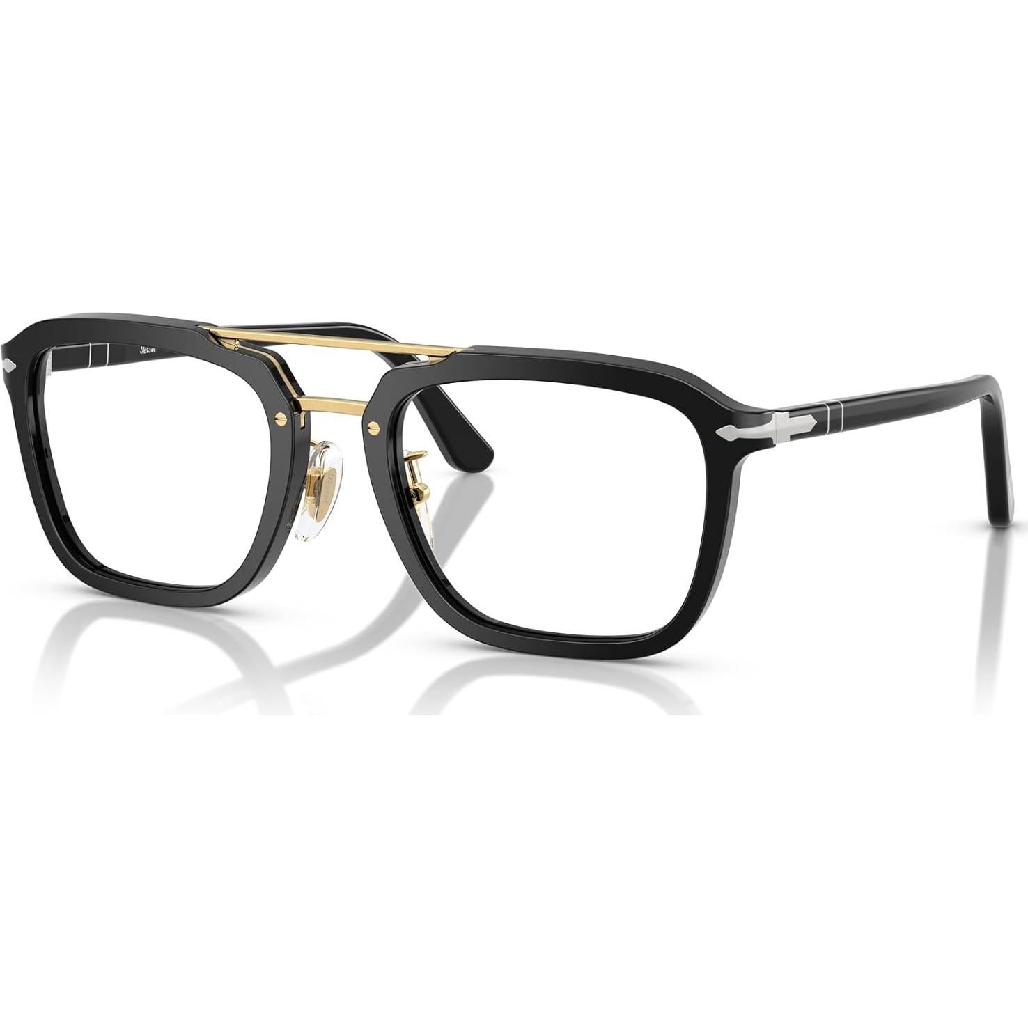 Gafas Recetadas Persol PO0204V Cuadradas Negras 52mm