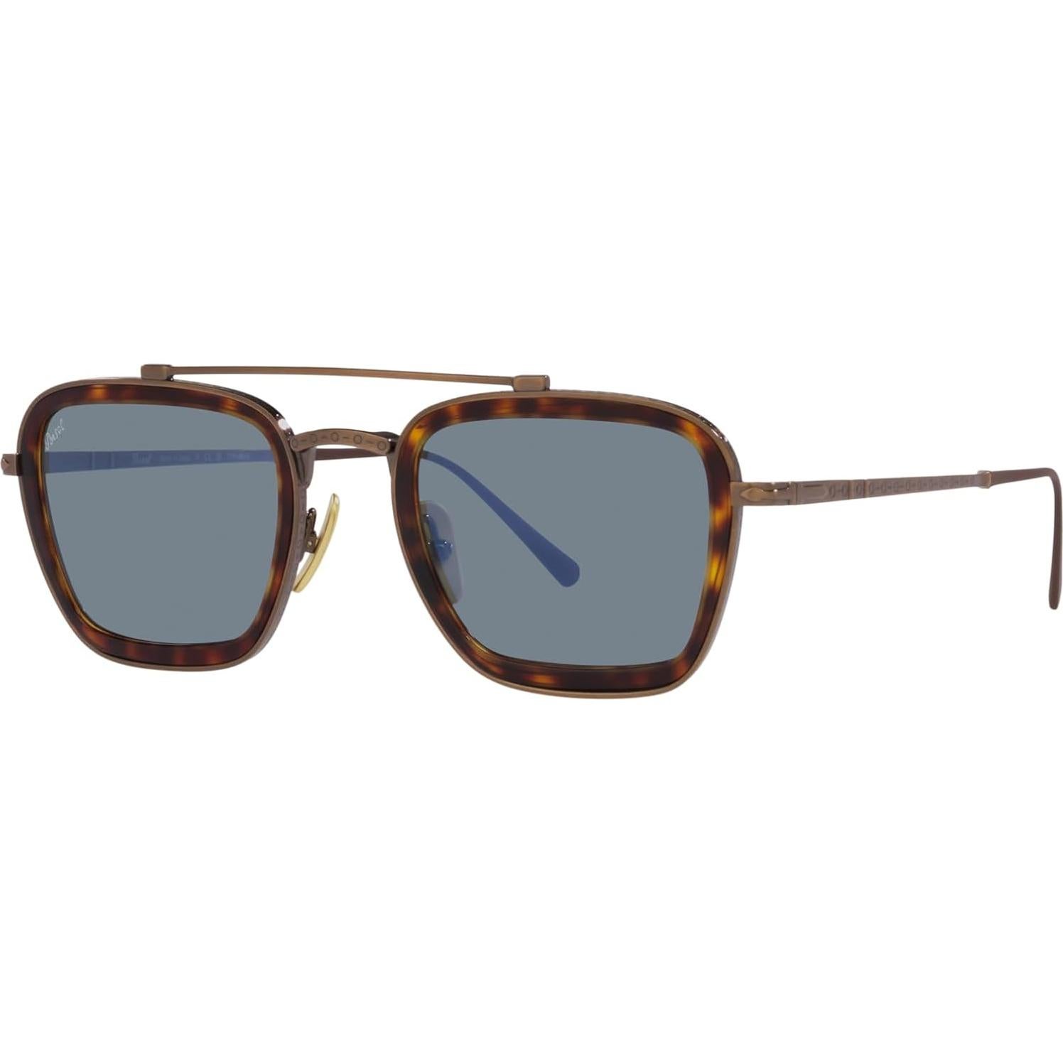 Gafas de sol Persol PO5012ST Piloto Titanio Marrón 49mm