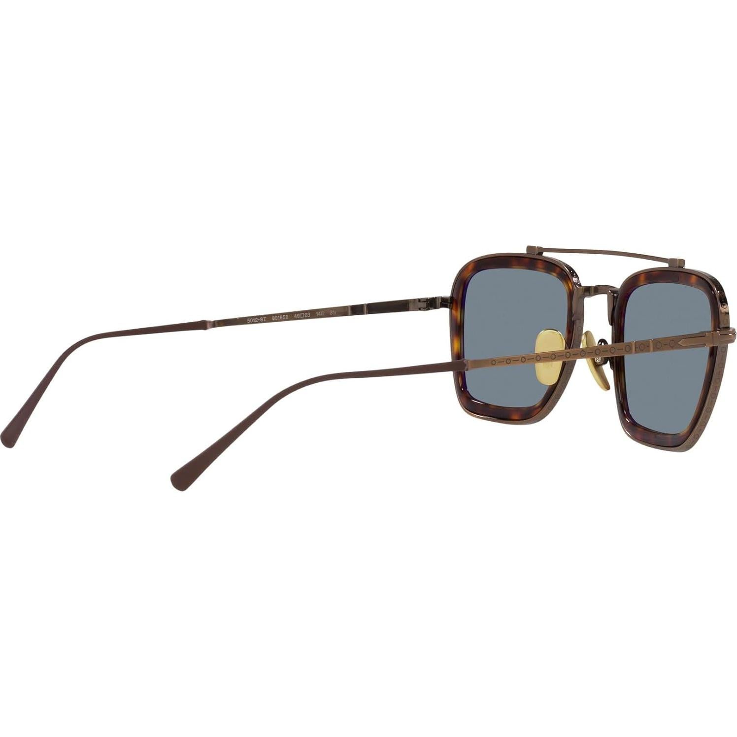 Gafas de sol Persol PO5012ST Piloto Titanio Marrón 49mm