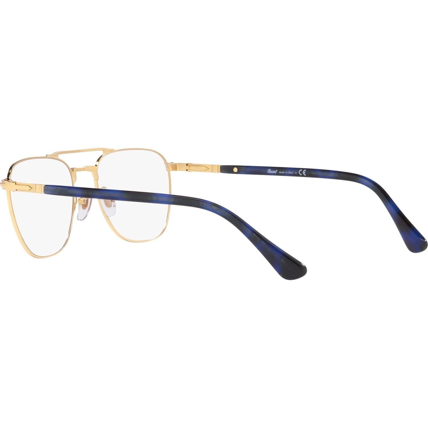 Montura de Gafas Recetadas Persol PO2494V Cuadradas Doradas