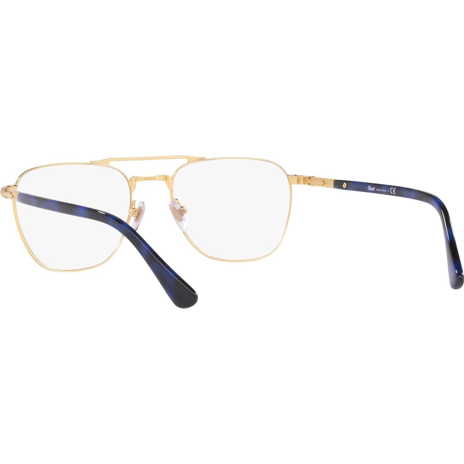 Montura de Gafas Recetadas Persol PO2494V Cuadradas Doradas