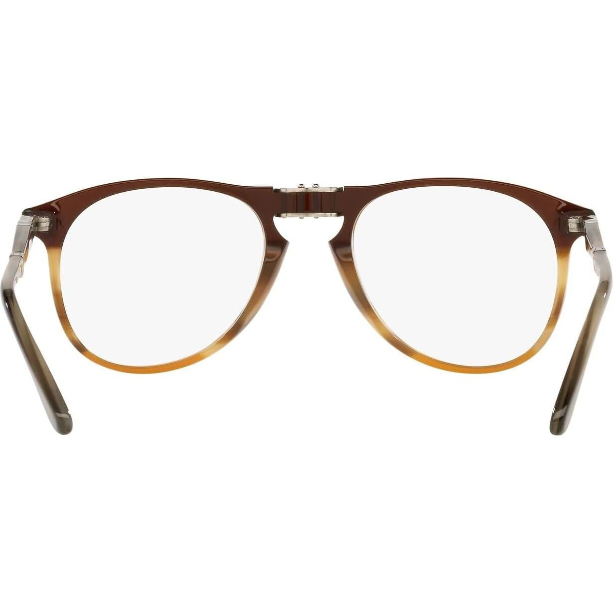 Montura de Gafas de Prescripción para Hombre Persol PO9714VM Marrón Rayas
