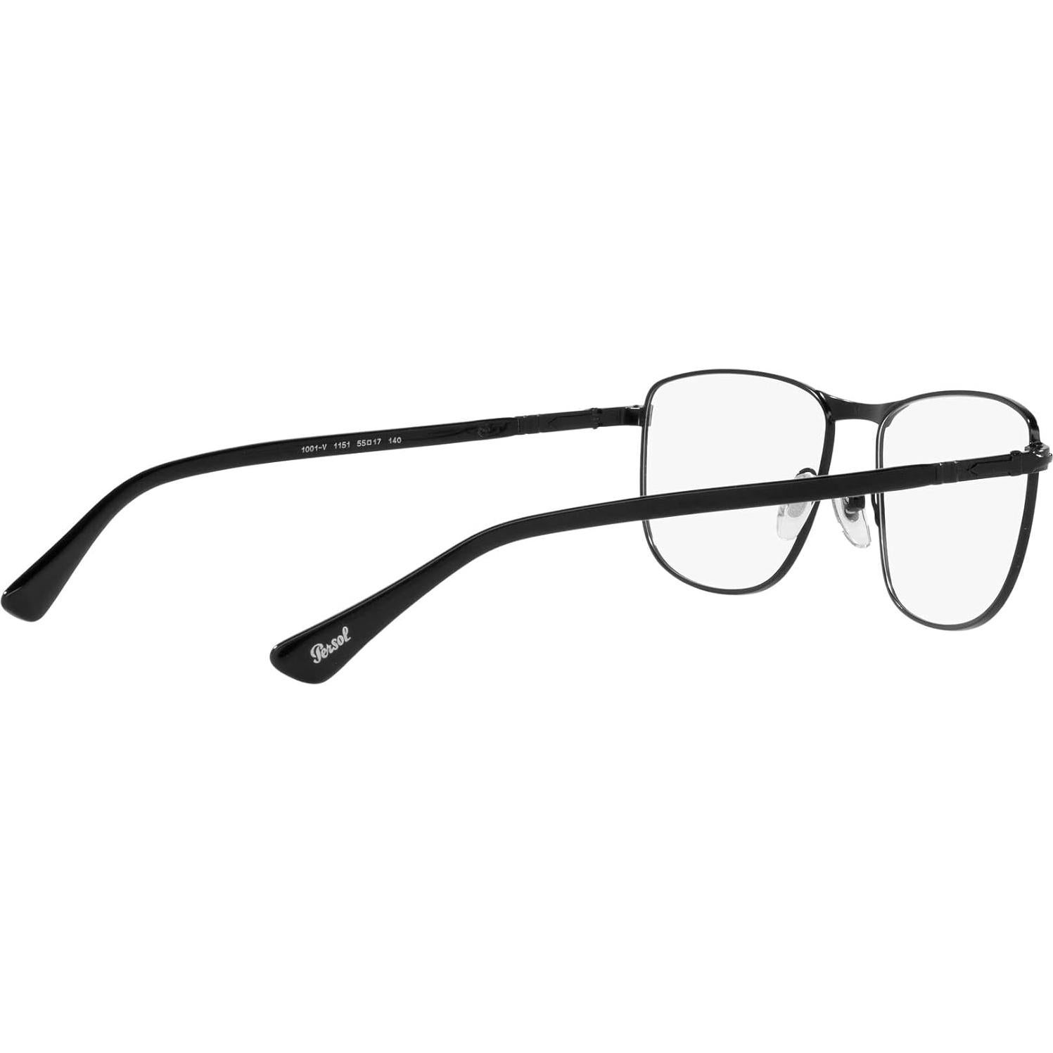 Gafas de Prescripción Persol PO1001V Cuadradas Negras 55mm