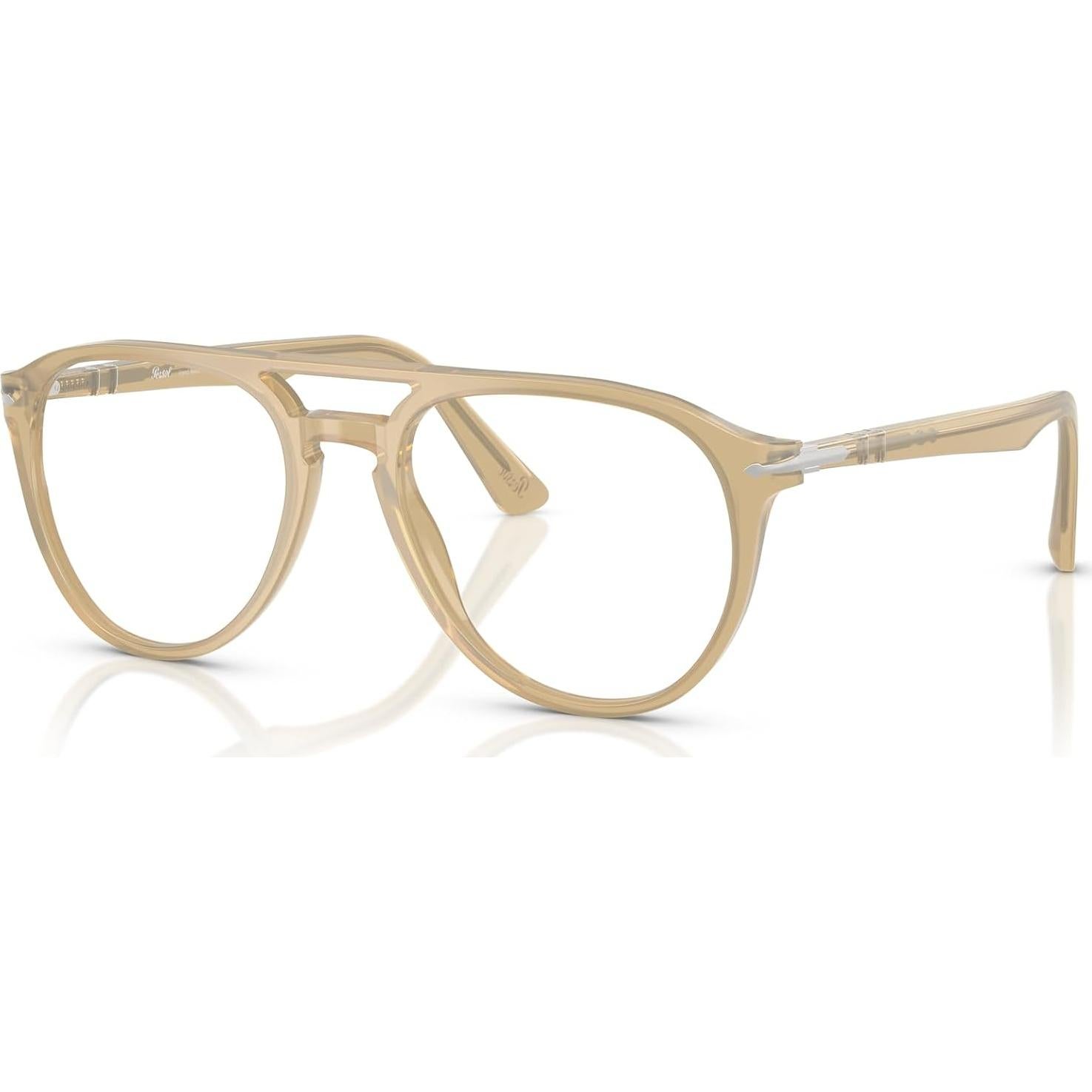 Montura de Gafas de Prescripción para Hombre Persol PO3160V Beige Opal 52mm