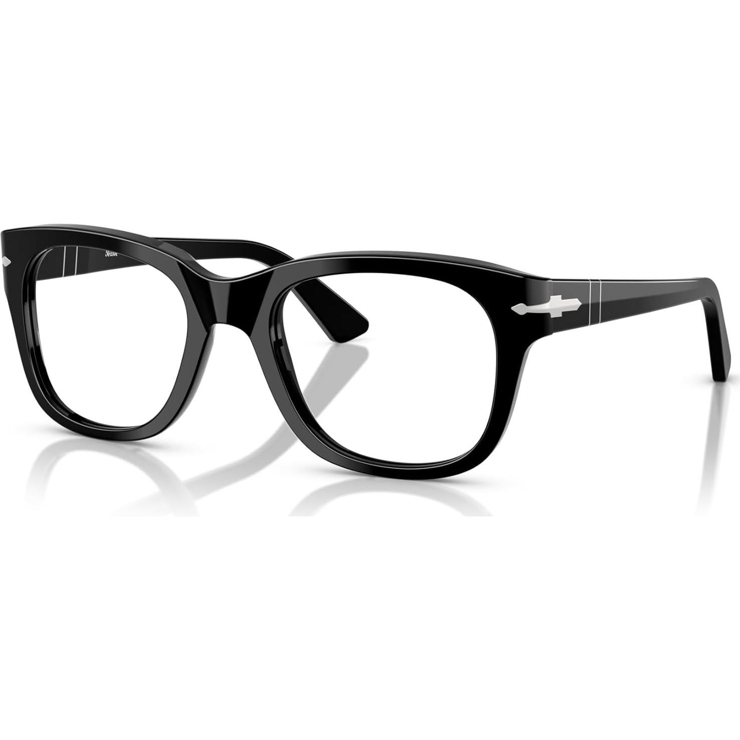 Montura de Gafas Recetadas Persol PO3372V Cuadradas Negras 53mm