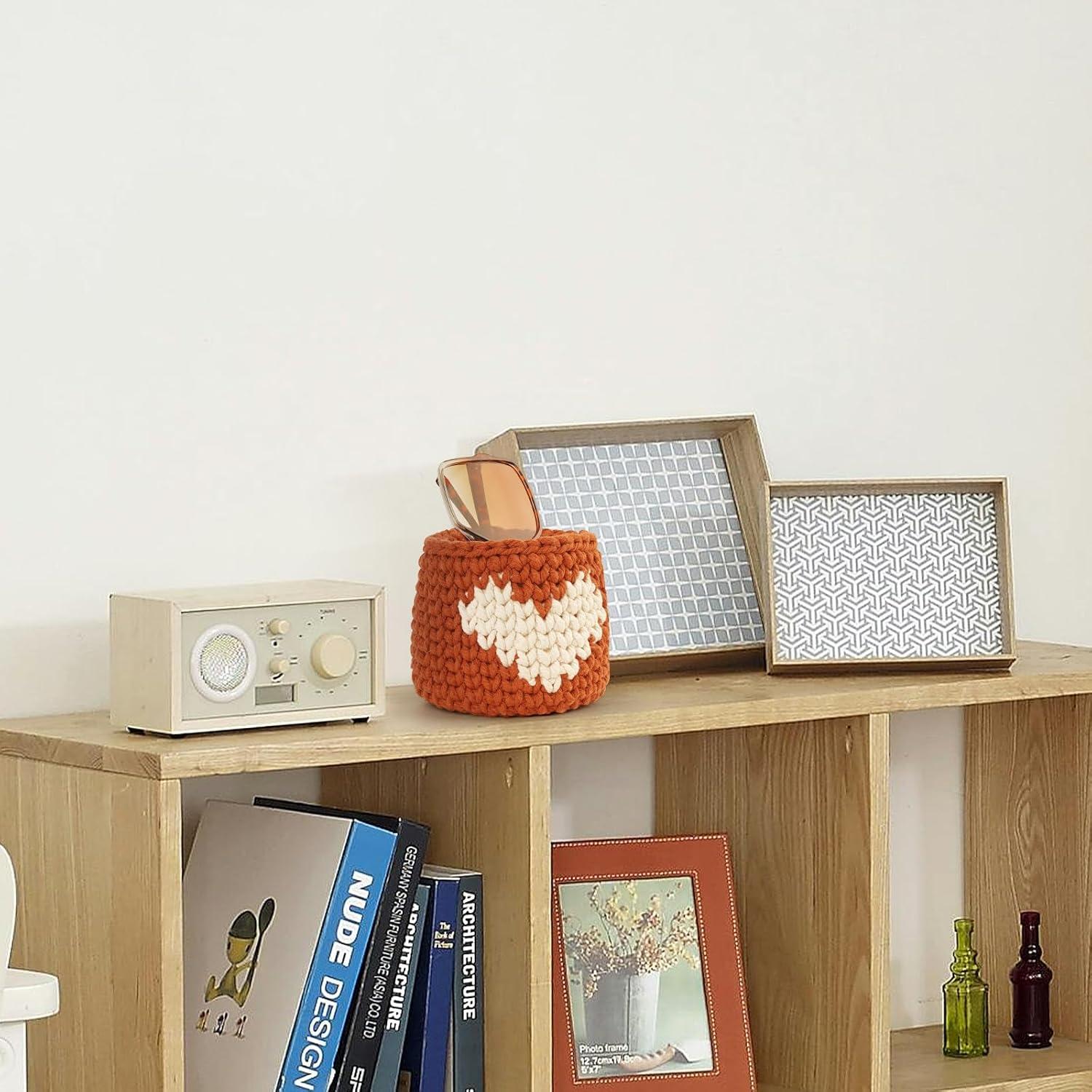 Soporte de Escritorio para Gafas de Sol Linkidea Rojo 10x8x8cm