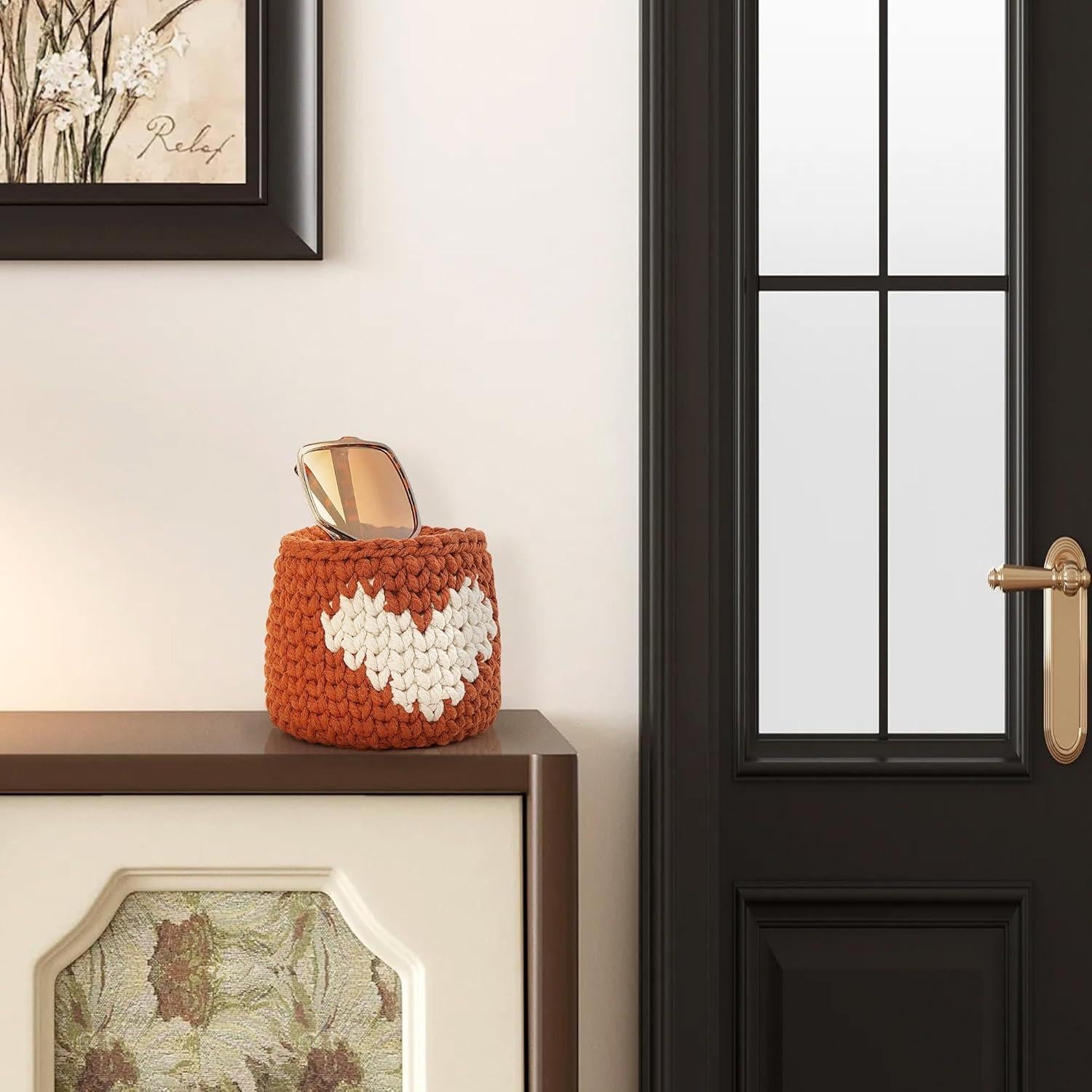 Soporte de Escritorio para Gafas de Sol Linkidea Rojo 10x8x8cm