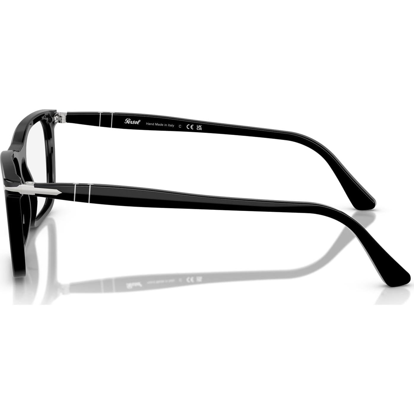 Gafas de Prescripción Rectangulares Persol PO3358V - Negro