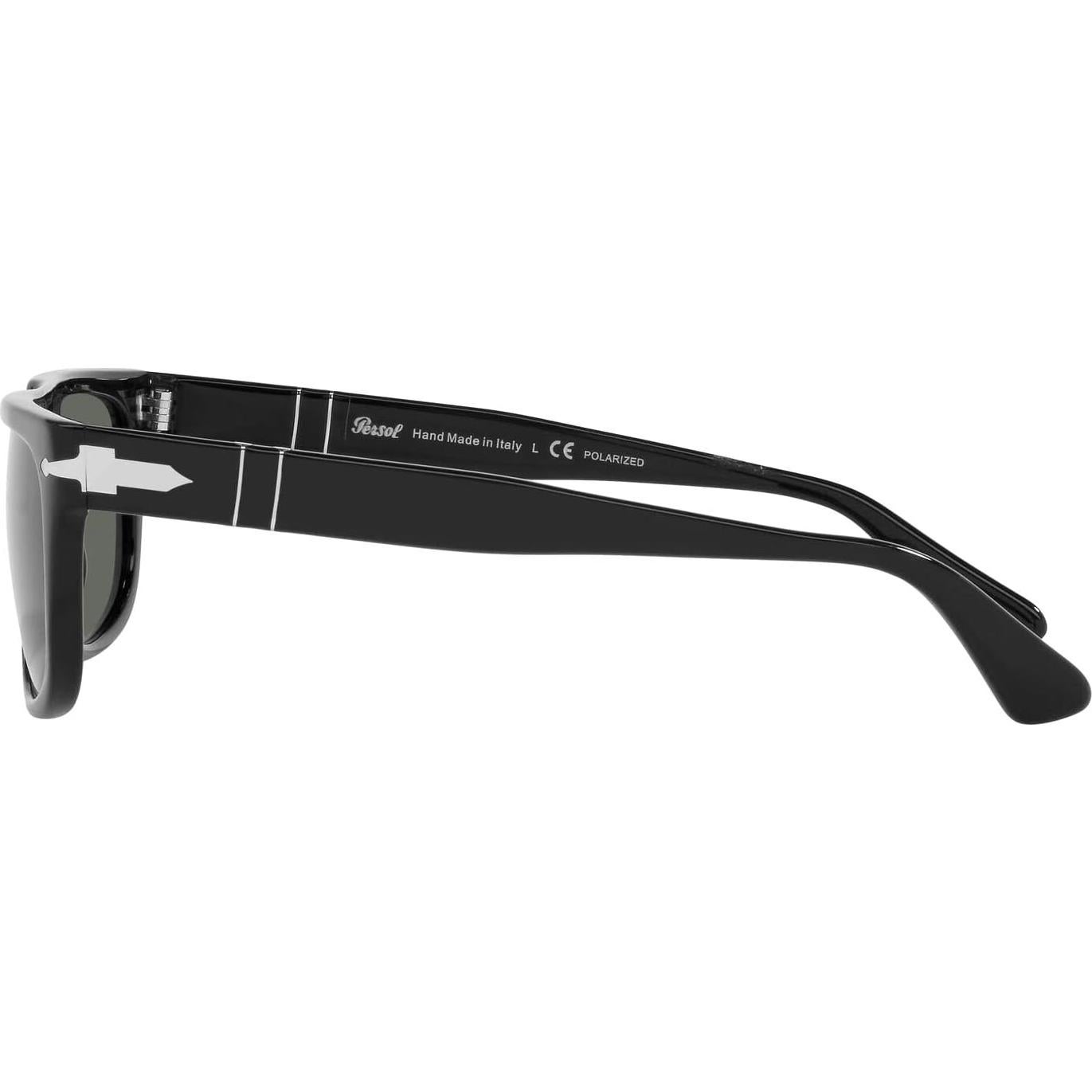 Gafas de sol rectangulares Persol PO3271S negras 55mm