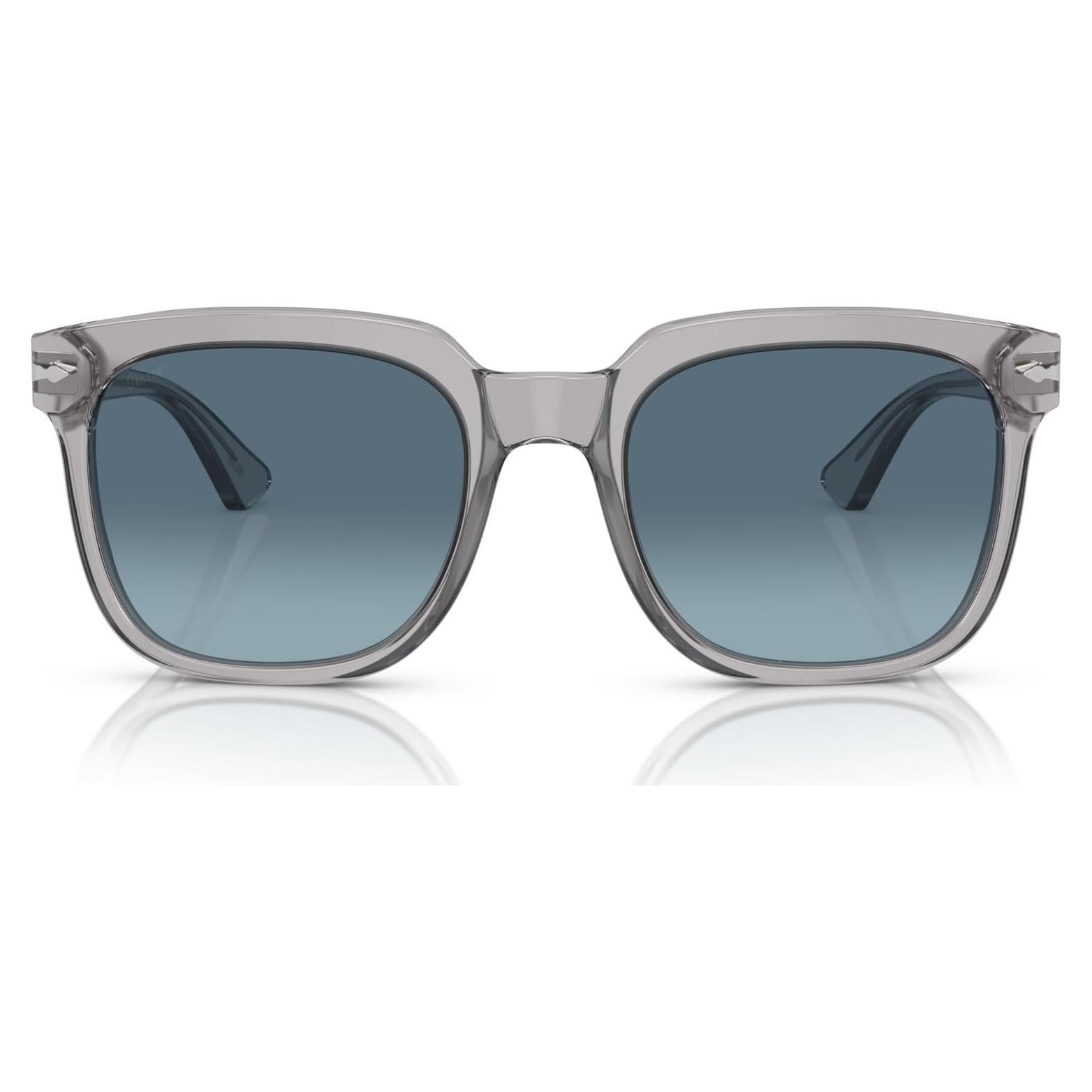 Gafas de sol Persol PO3323S Cuadradas Gris Transparente 56mm