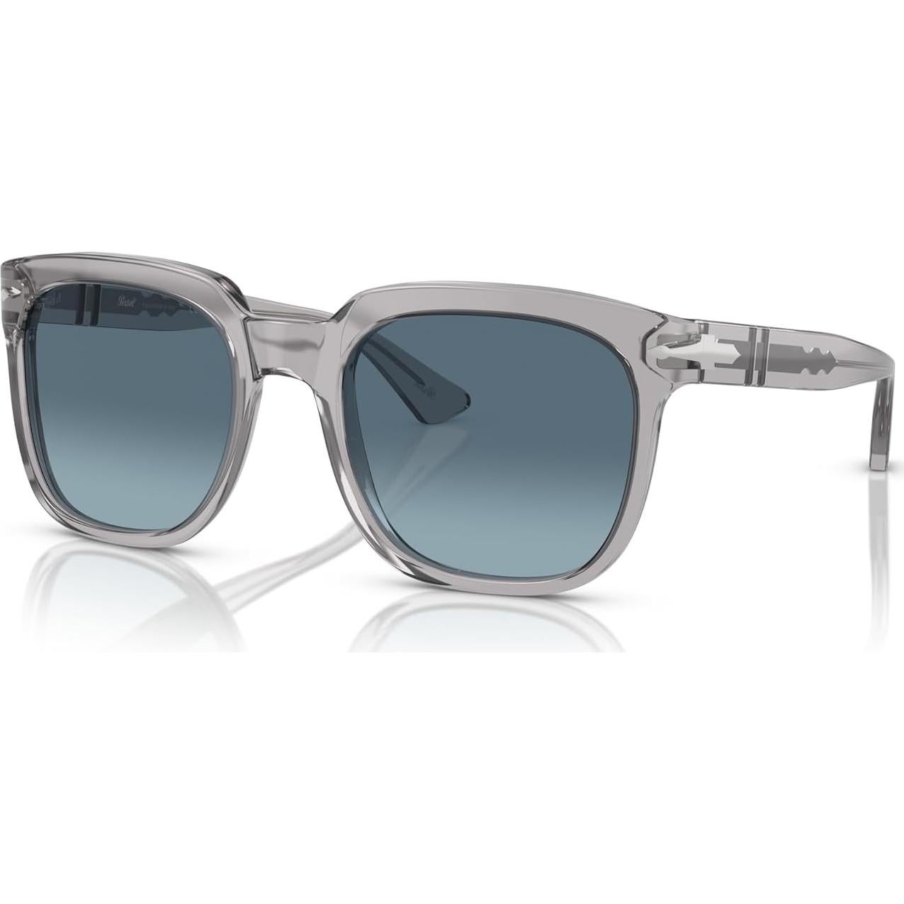 Gafas de sol Persol PO3323S Cuadradas Gris Transparente 56mm