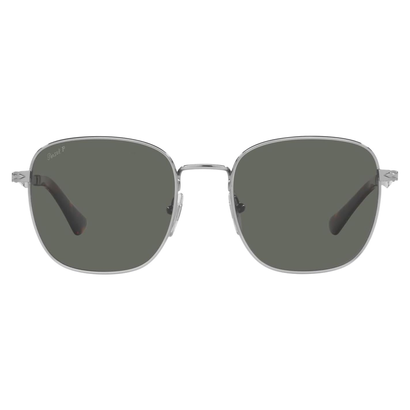 Gafas de sol cuadradas Persol PO2497S Gunmetal Verde 54mm