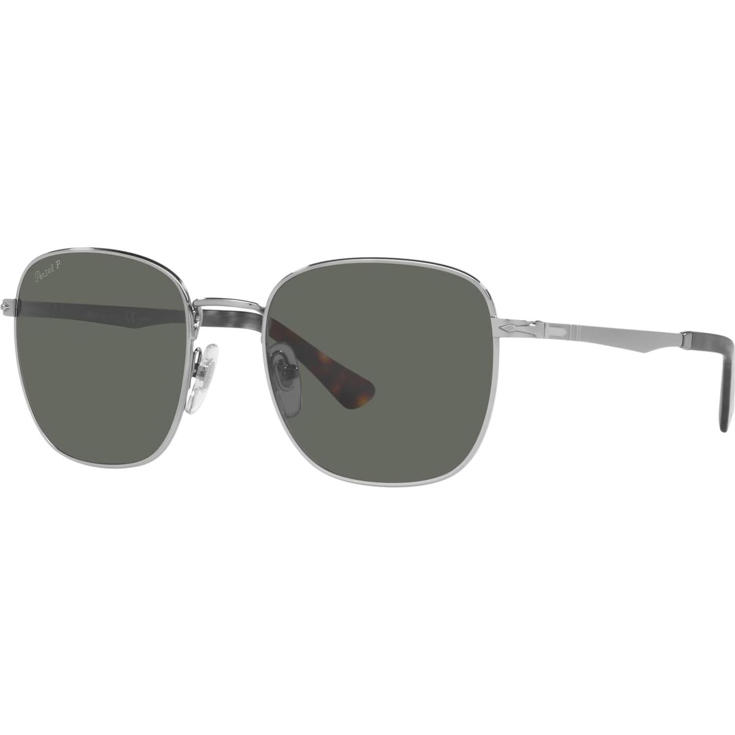 Gafas de sol cuadradas Persol PO2497S Gunmetal Verde 54mm