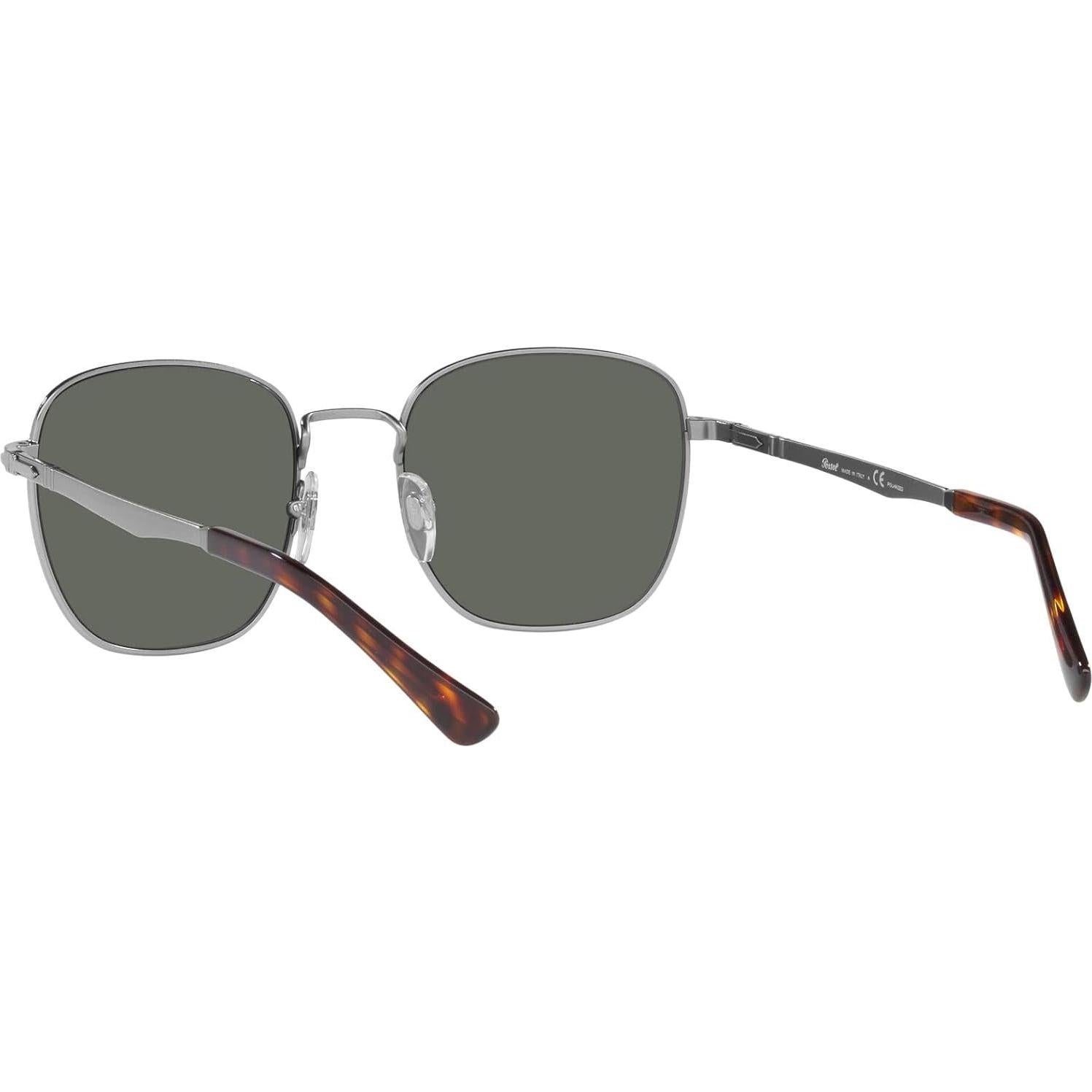 Gafas de sol cuadradas Persol PO2497S Gunmetal Verde 54mm