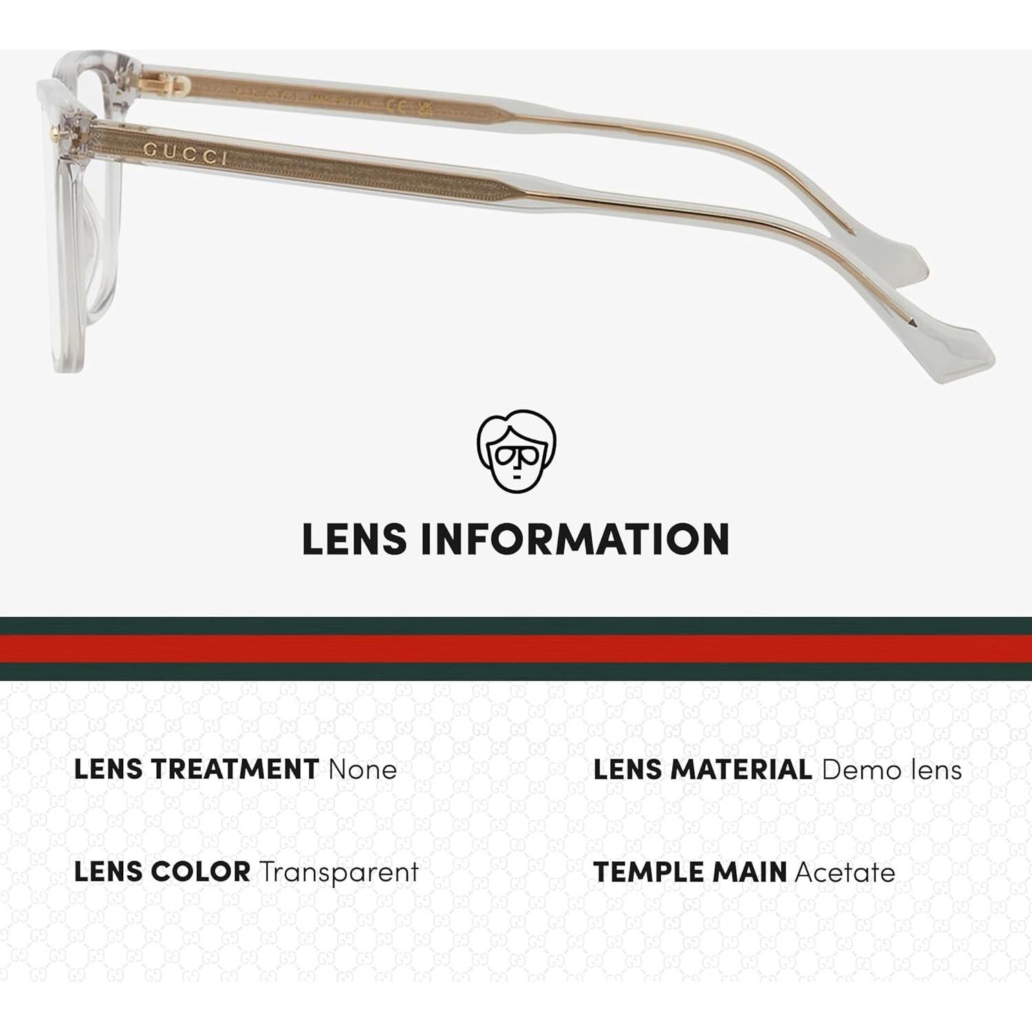 Gafas Rectangulares Gucci GG0737O - Diseño Elegante y Lujoso