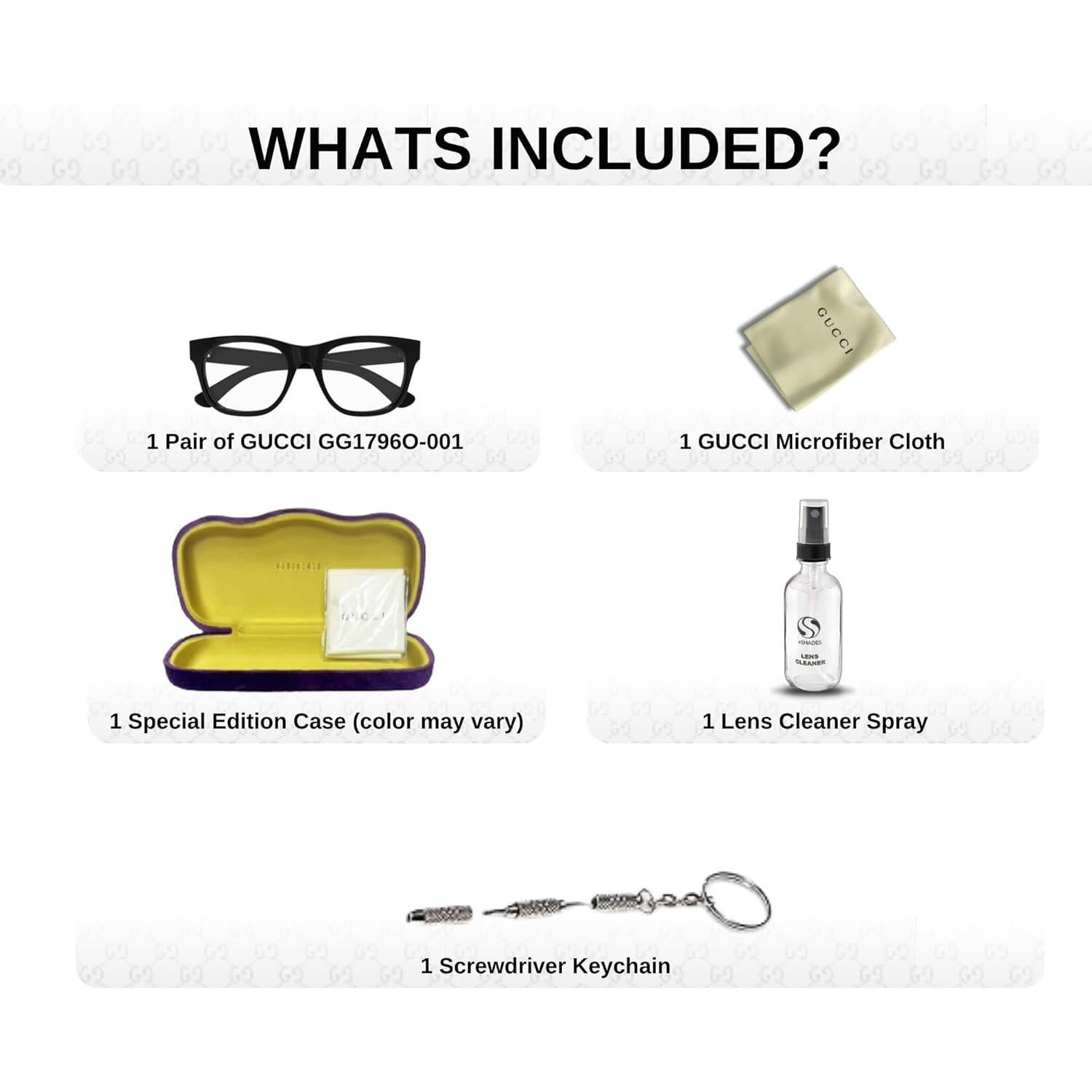 Gafas de Sol Gucci GG1796O Hombre Cuadradas 52mm