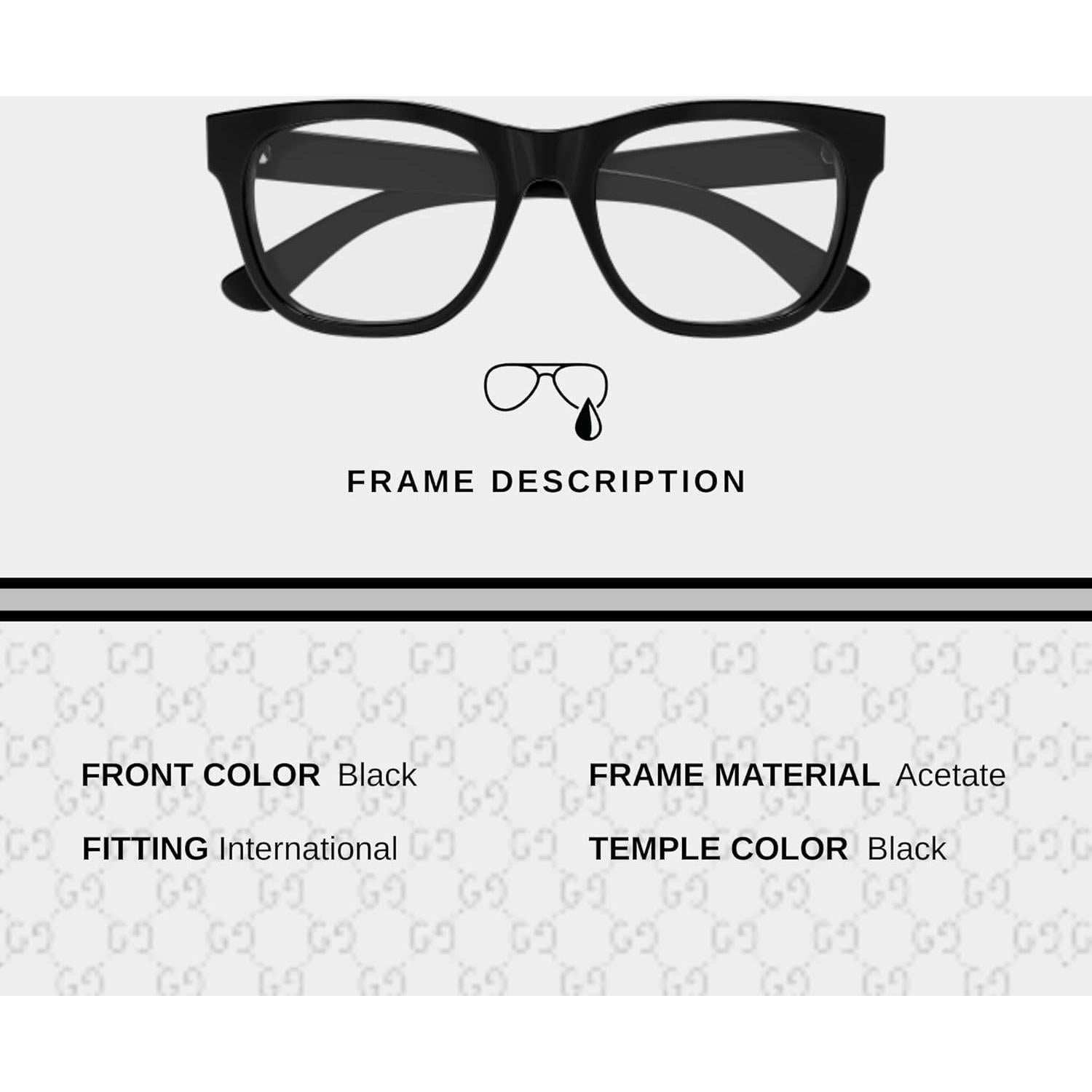 Gafas de Sol Gucci GG1796O Hombre Cuadradas 52mm