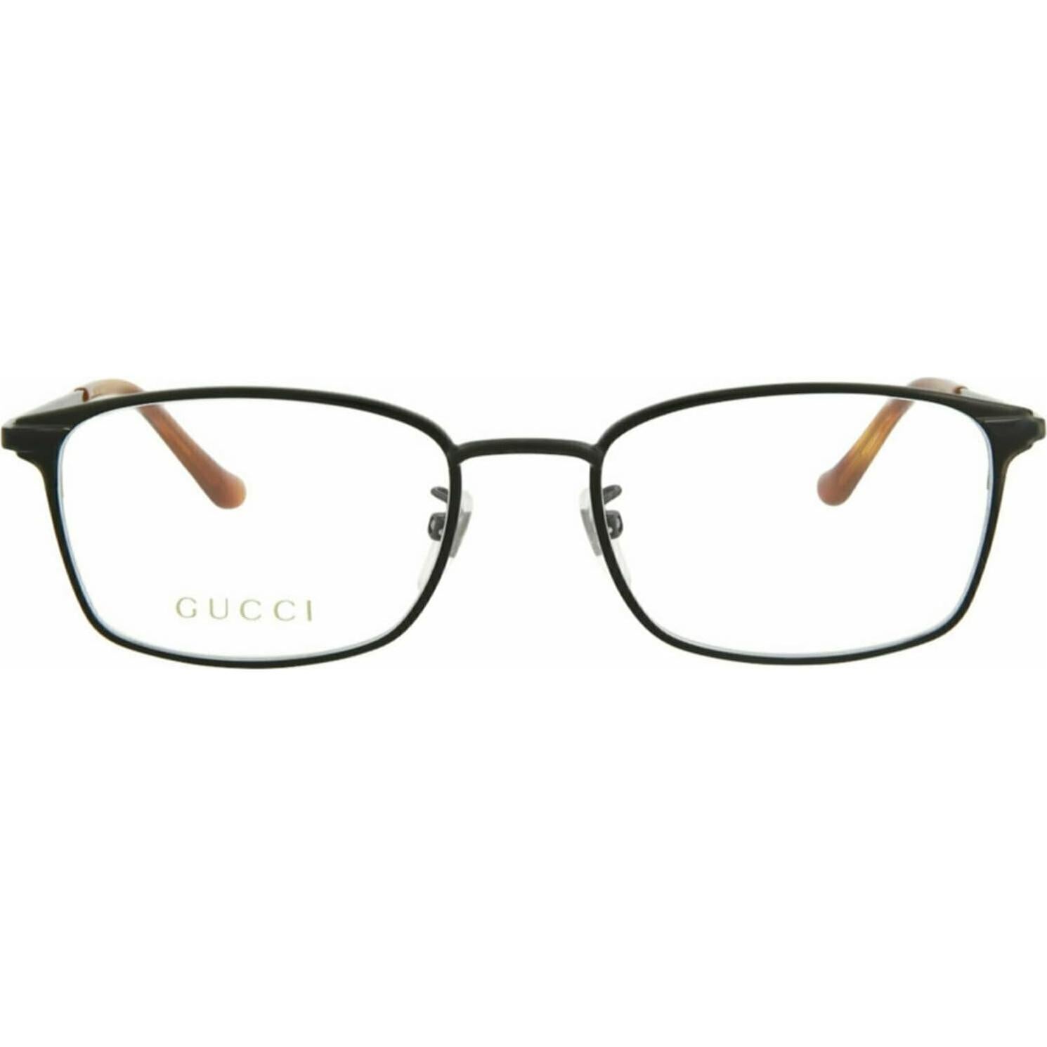 Gafas Ópticas Gucci GG0579OK Cuadradas Metal Negro Transparente