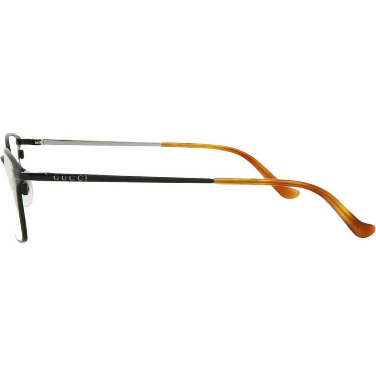 Gafas Ópticas Gucci GG0579OK Cuadradas Metal Negro Transparente