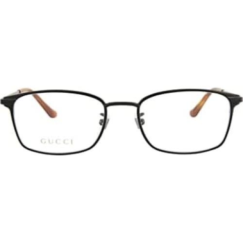Gafas Ópticas Gucci GG0579OK Cuadradas Metal Negro Transparente