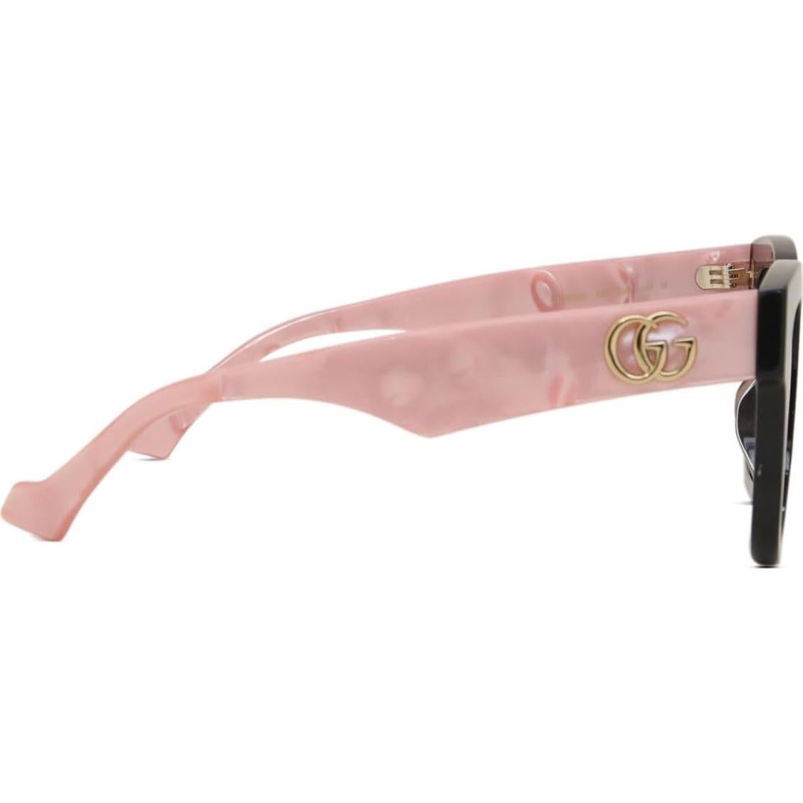 Gafas de sol cuadradas Gucci GG0998S para mujer - Negro/Rosa