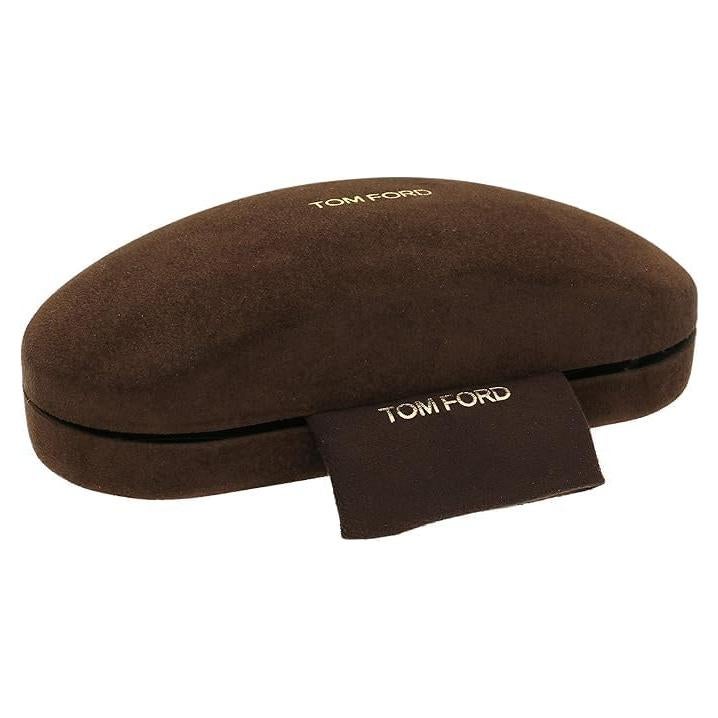 Estuche para Gafas Tom Ford Marrón Oscuro 100% Auténtico