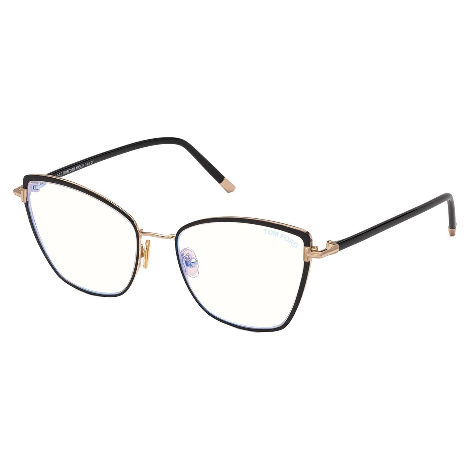 Gafas de sol Tom Ford FT5740-B 001 Esmalte Negro/Oro Rosa