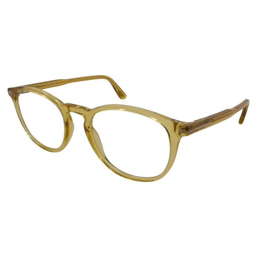 Gafas de sol ovaladas Tom Ford TF5401 041 Amarillo Transparente 51mm